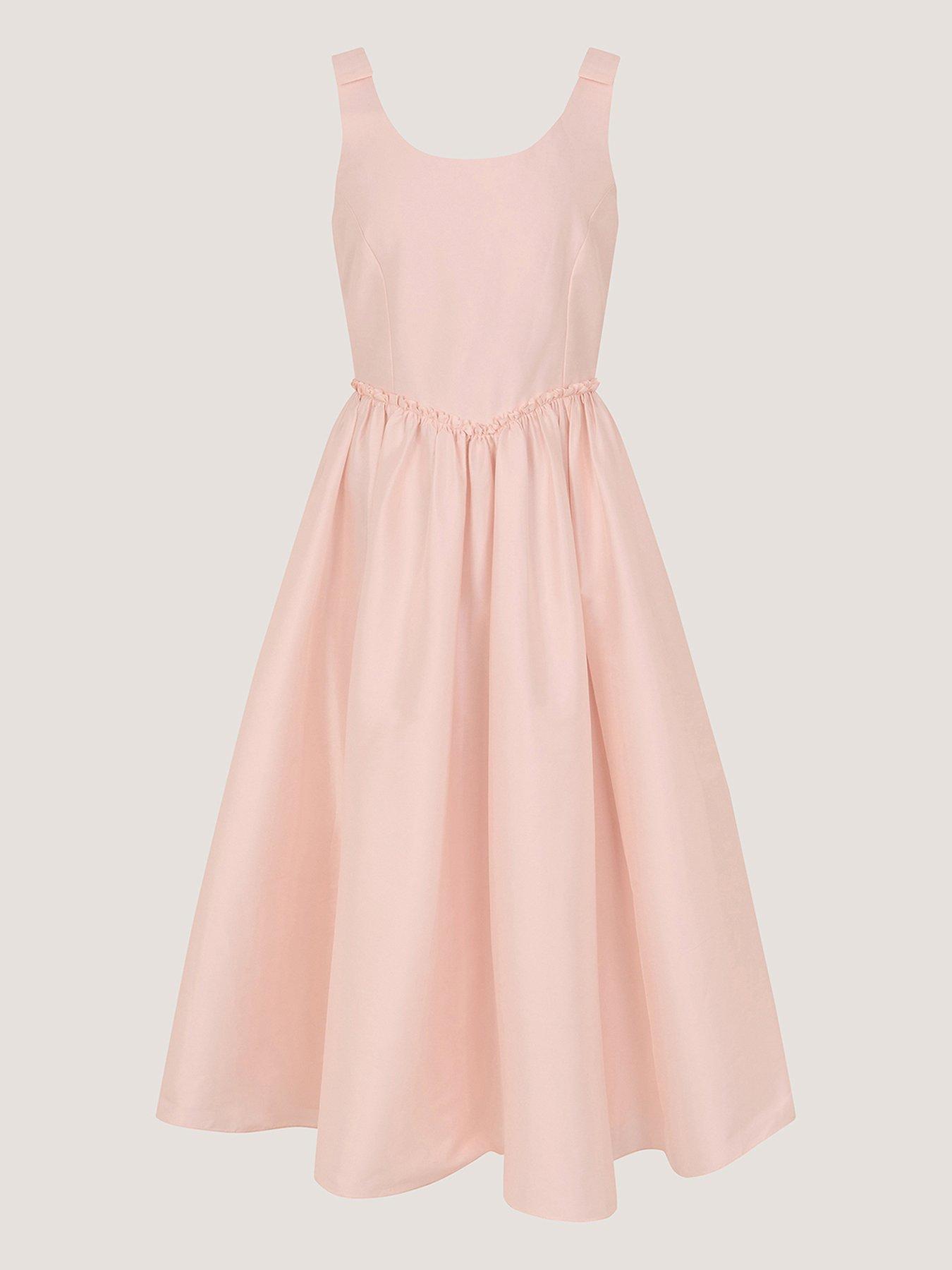 Monsoon Girls Ohio Structured Prom Dress - Pink