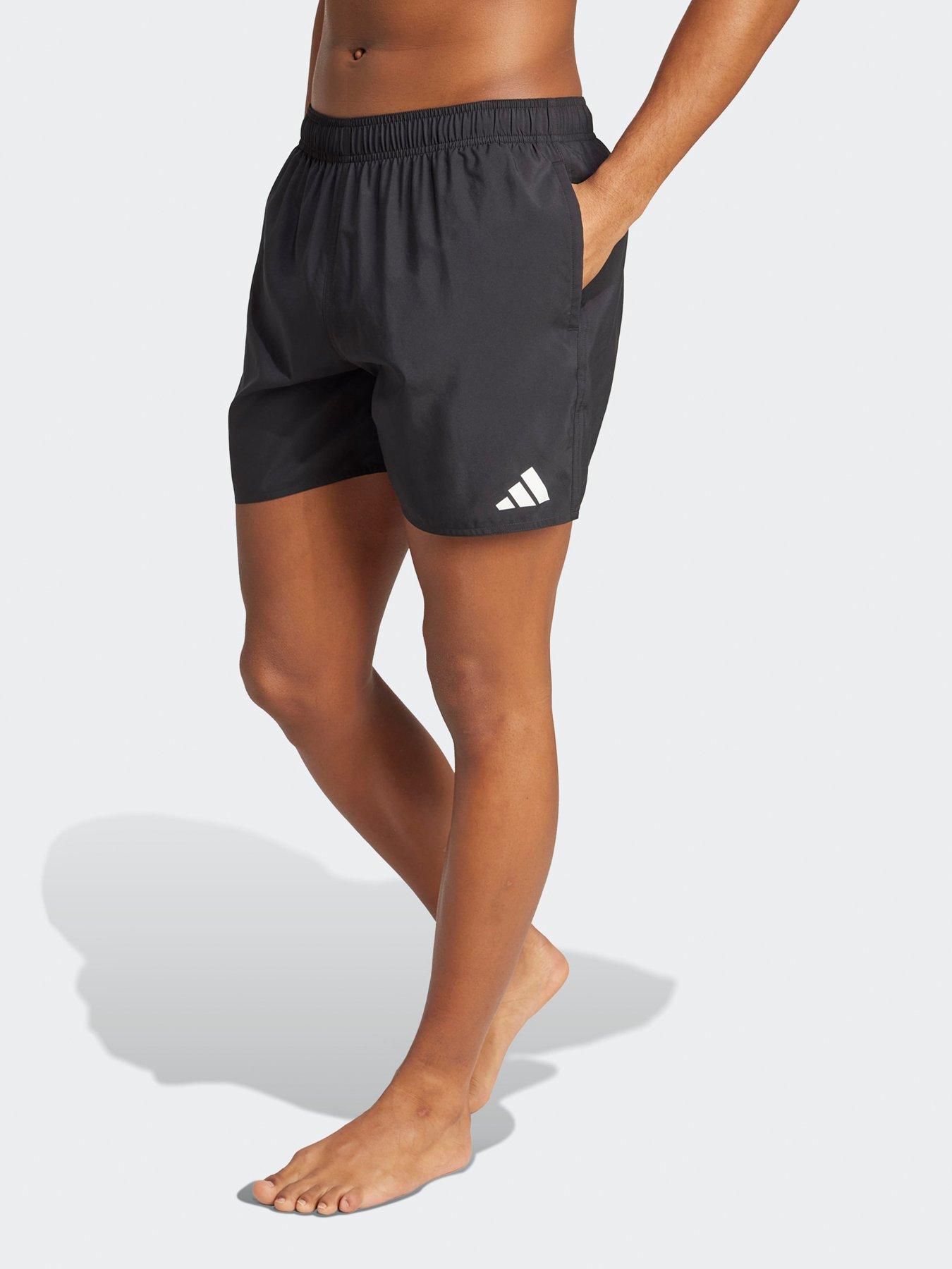 adidas Mens Swim Essentials 5 Inch Short - Black