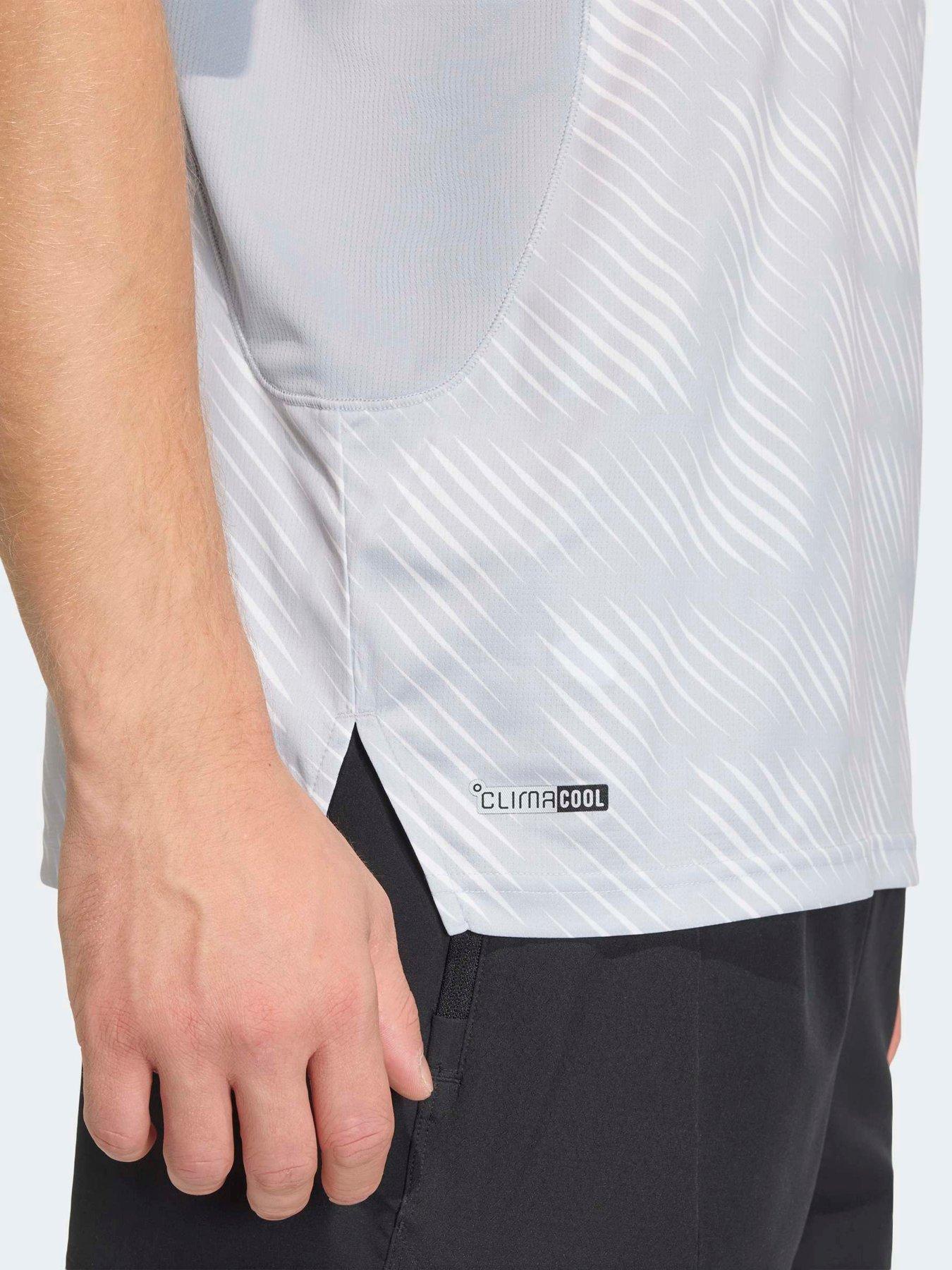 Image 5 of 5 of adidas Mens Training Tech T-Shirt - Silver