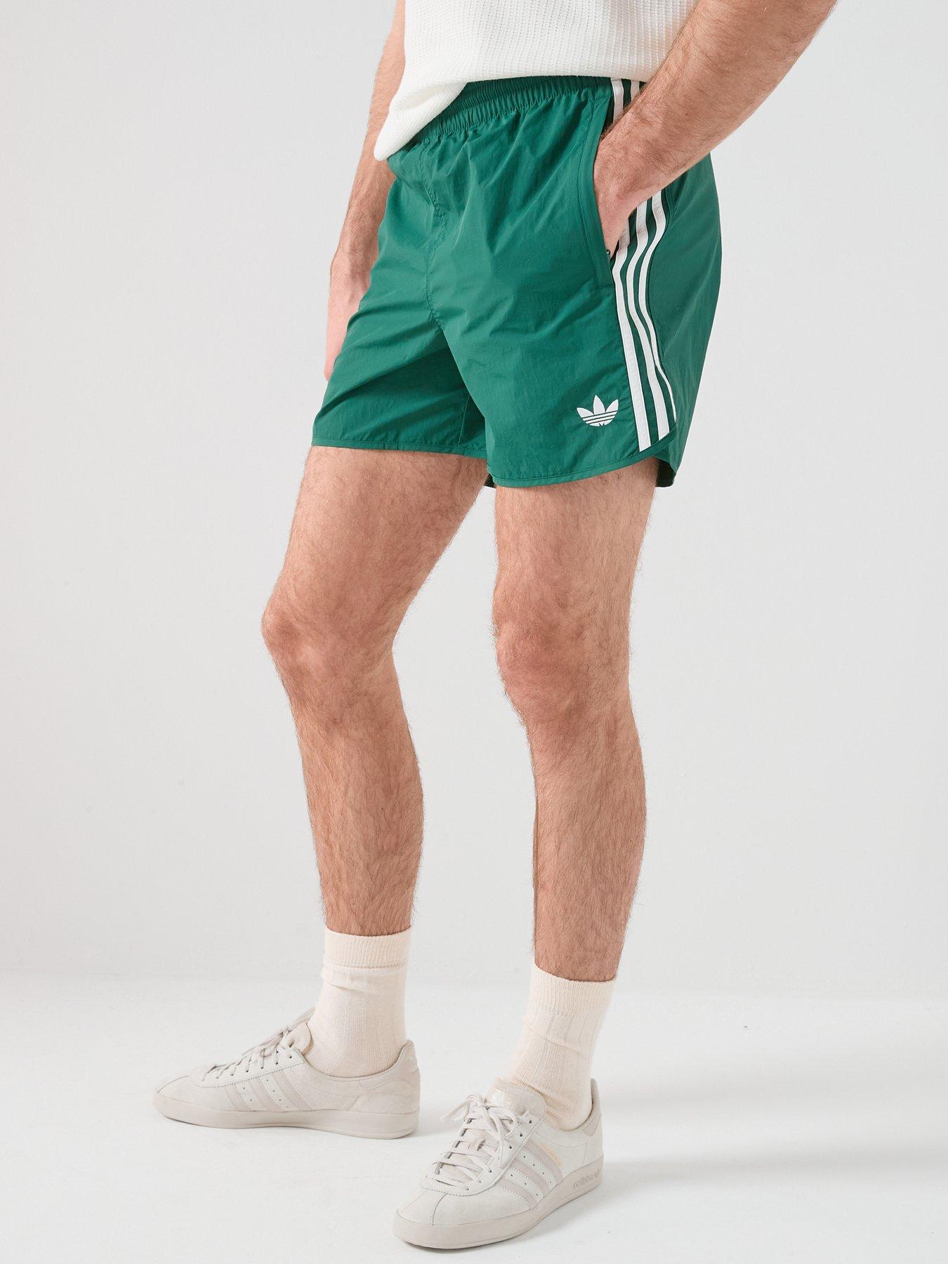 adidas Originals Men's Sprinter Shorts, Collegiate Green, Size S, Men