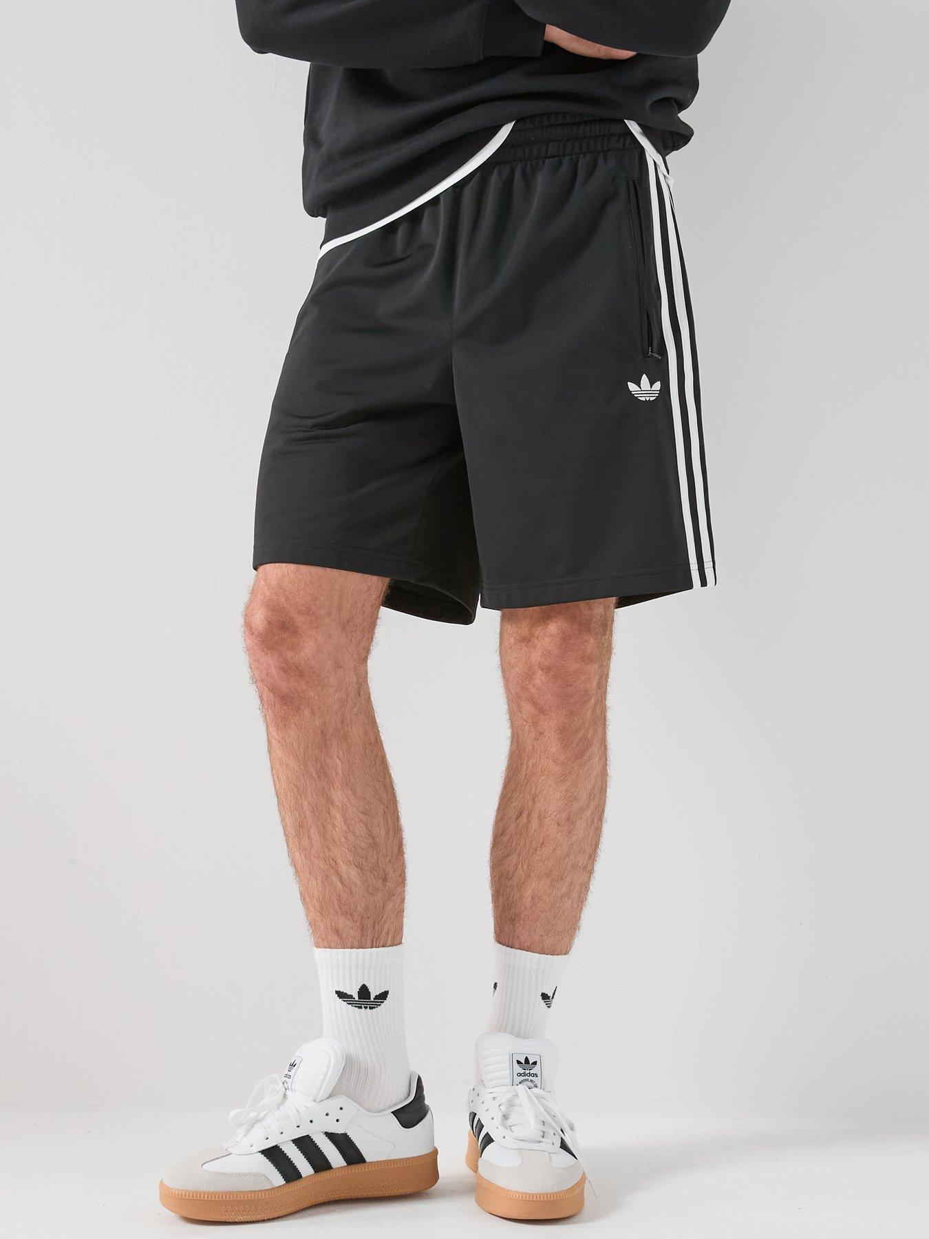 adidas Originals Men's Firebird Shorts, Black, Size 2Xl, Men