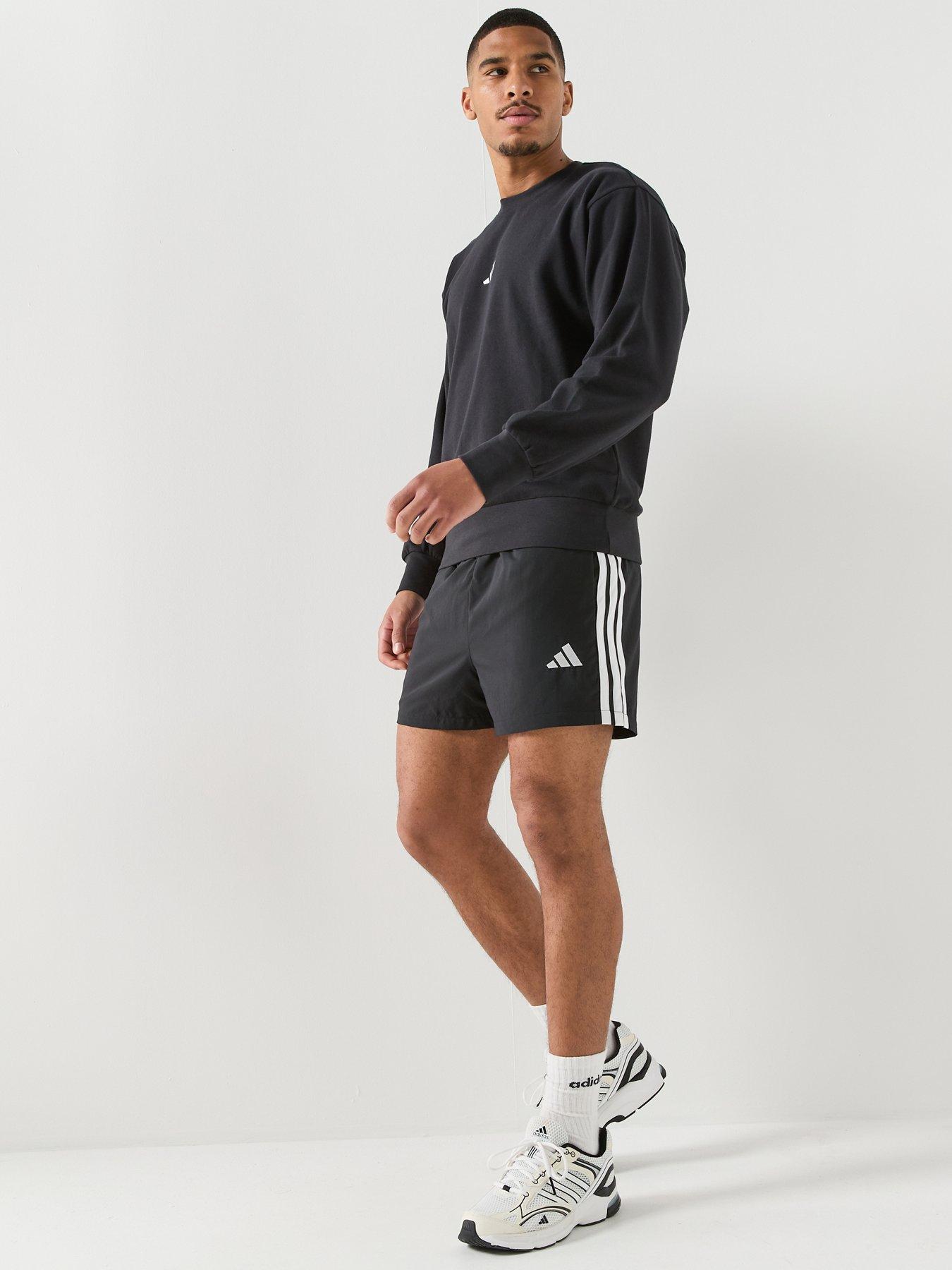 adidas Sportswear Men's Essentials Three Stripes Chelsea Shorts - Black ...