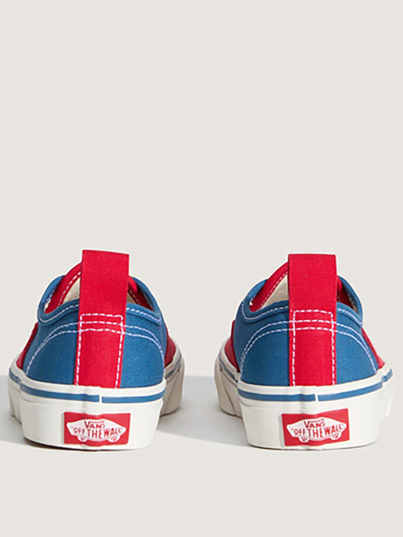 Image 3 of 5 of Vans Kids Unisex Authentic Elastic Lace Trainer - Red