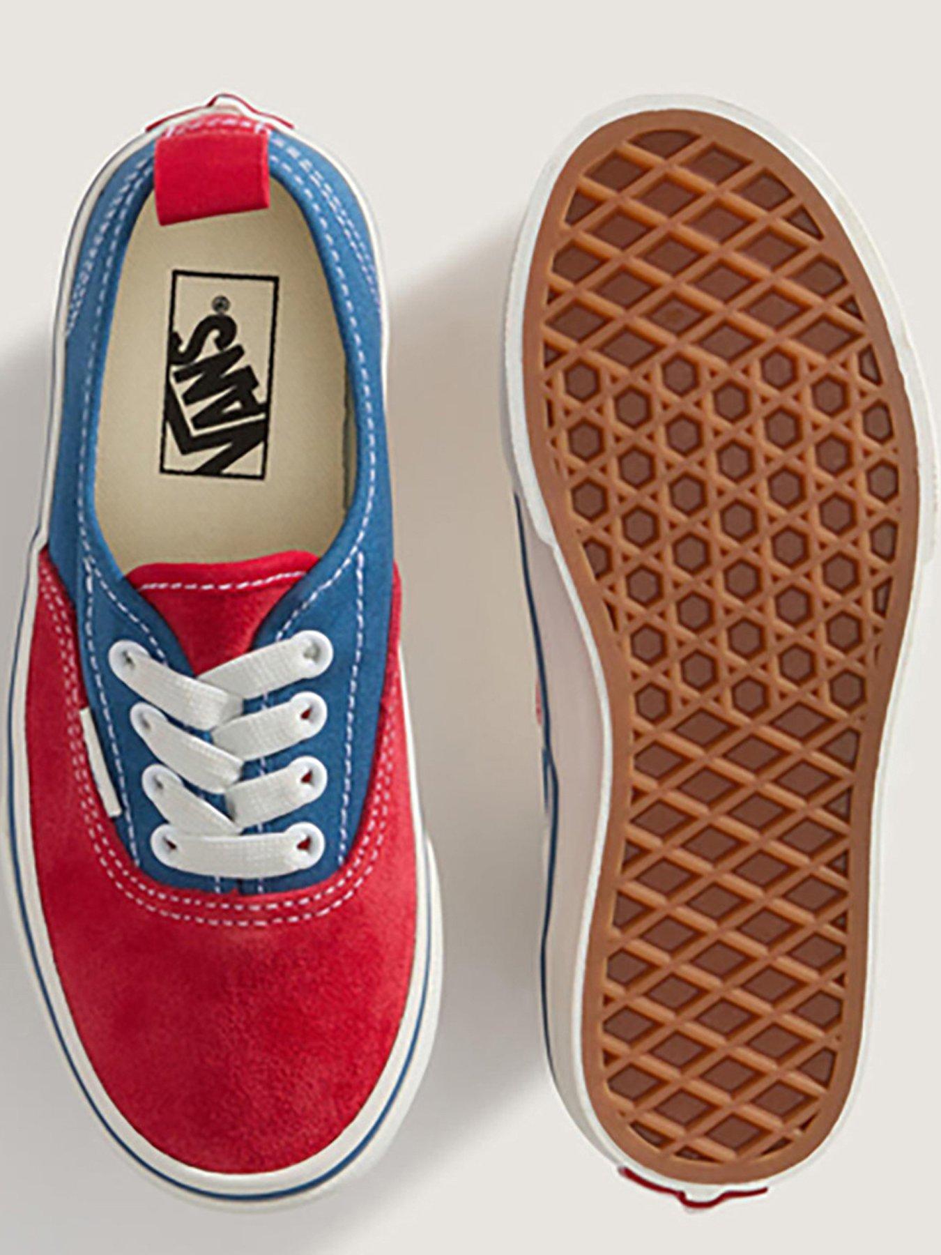 Image 4 of 5 of Vans Kids Unisex Authentic Elastic Lace Trainer - Red