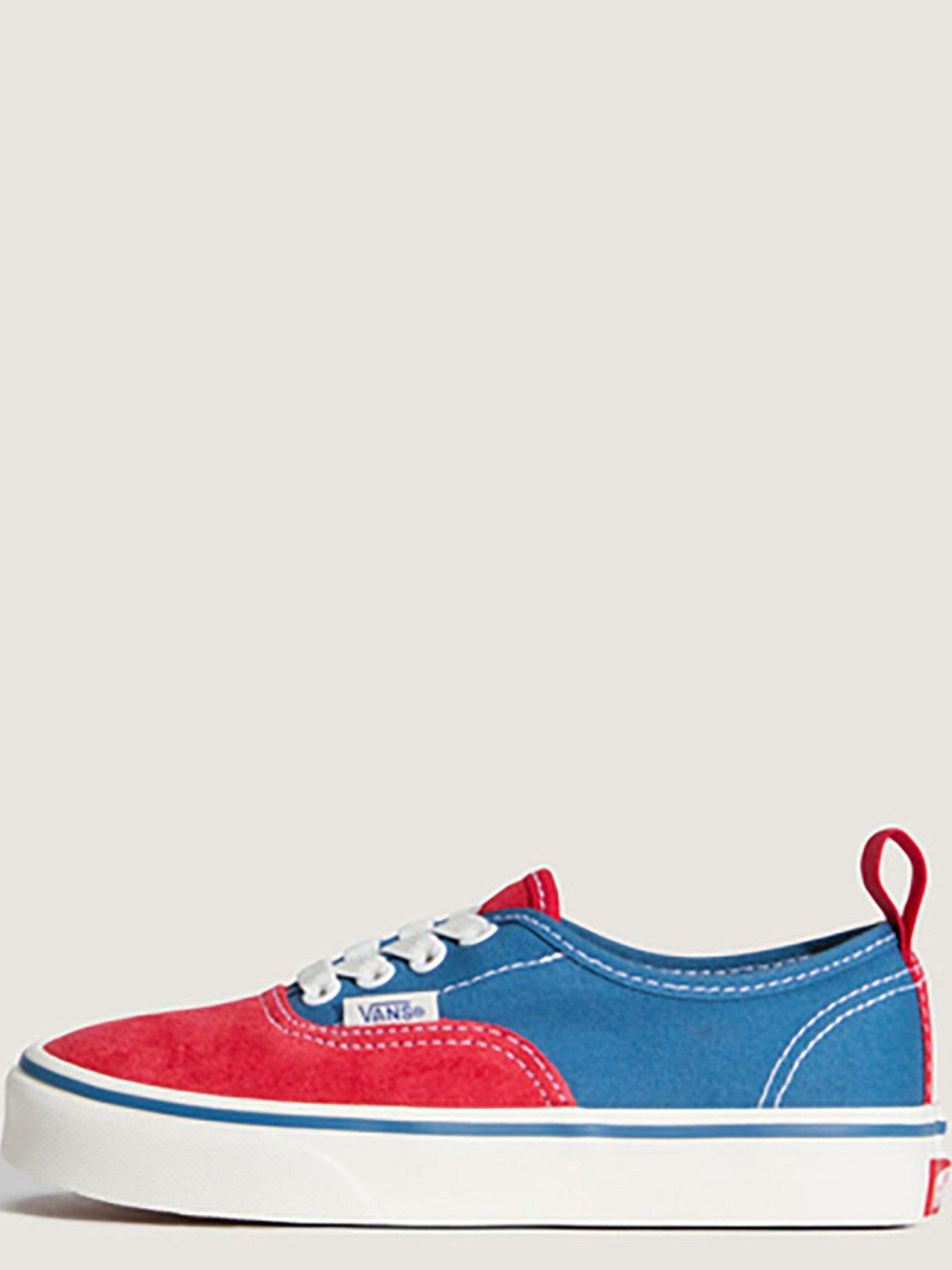 Image 5 of 5 of Vans Kids Unisex Authentic Elastic Lace Trainer - Red