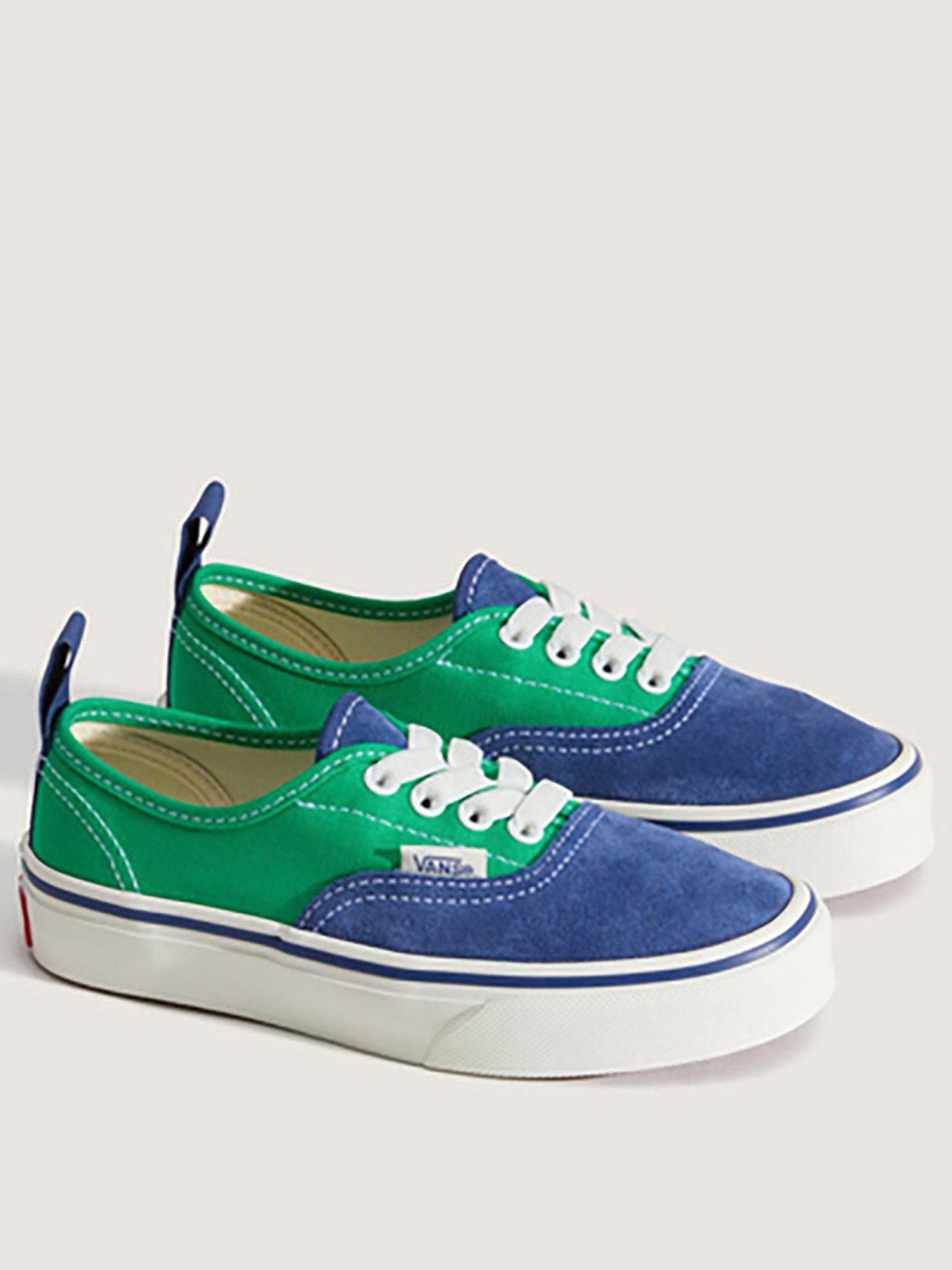 Image 2 of 5 of Vans Kids Unisex Authentic Elastic Lace Trainer - Navy