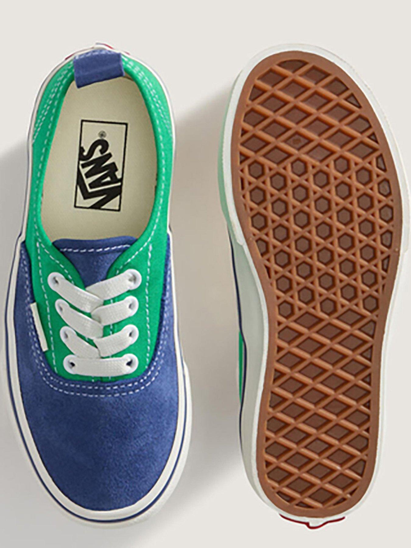 Image 4 of 5 of Vans Kids Unisex Authentic Elastic Lace Trainer - Navy
