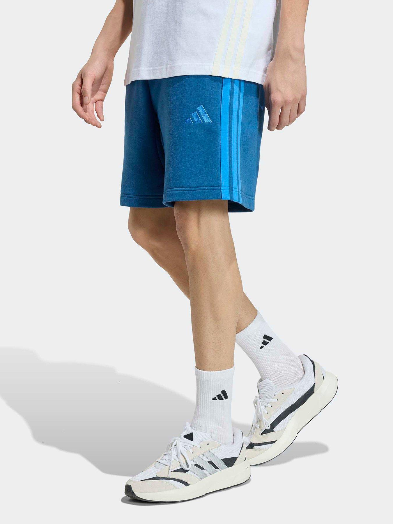 adidas Sportswear Men's 3 Stripe Shorts, Dupe, Size S, Men