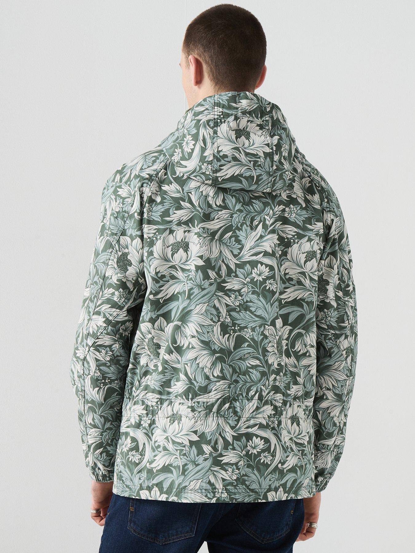 Image 2 of 6 of Pretty Green Bostall Printed Jacket - Green