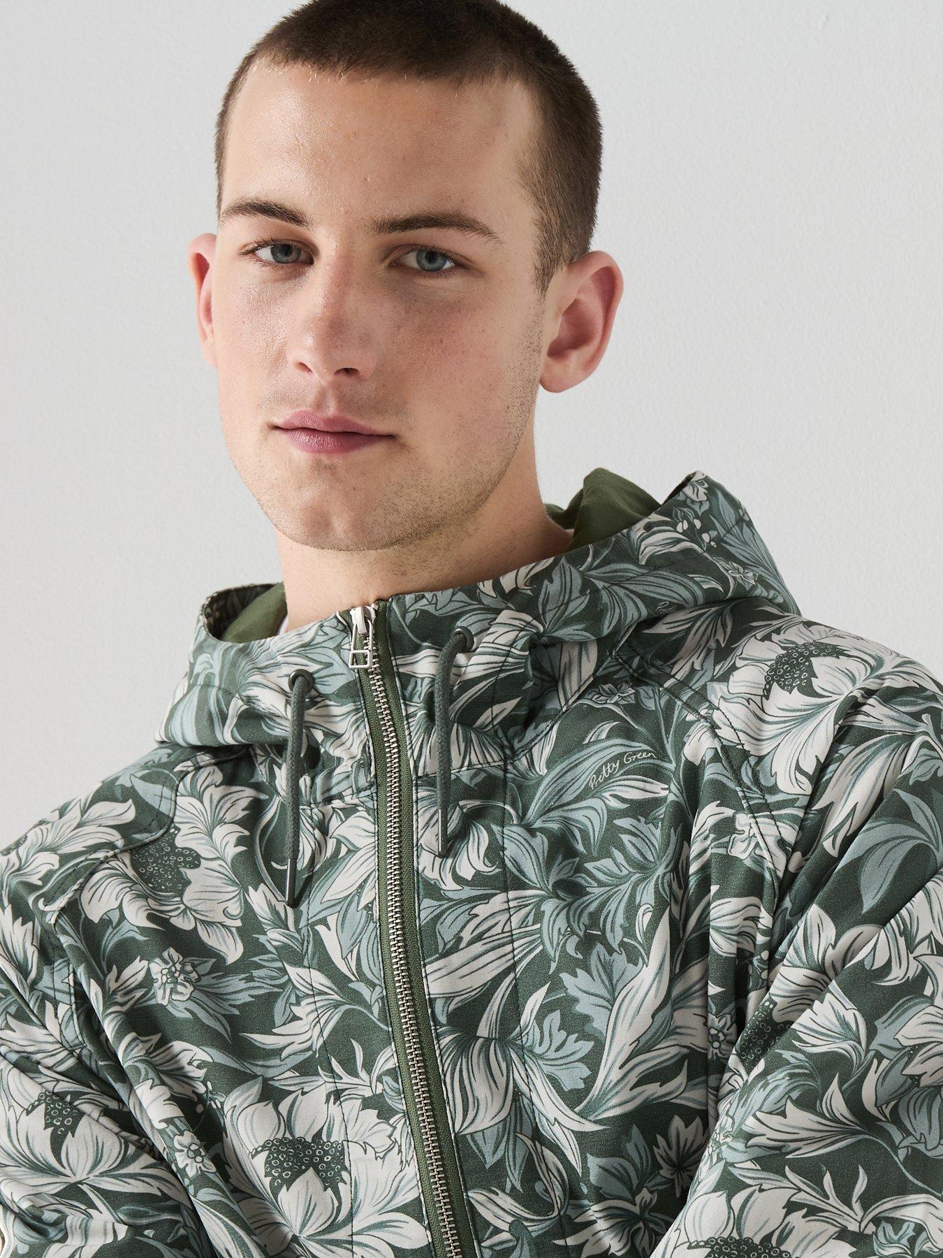 Image 6 of 6 of Pretty Green Bostall Printed Jacket - Green
