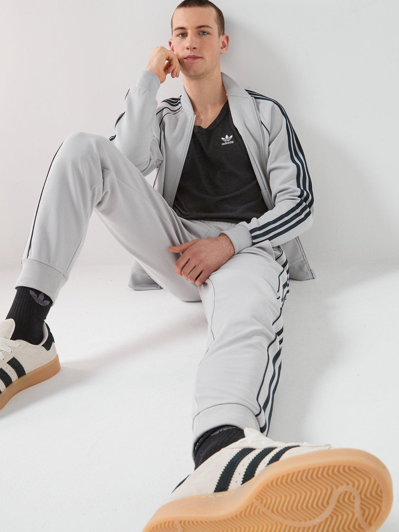 adidas Originals Men's SST 2.0 Tracksuit Pants - Grey | Very