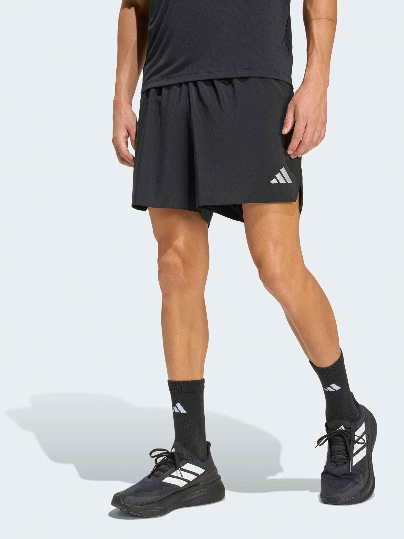 adidas Mens Running Adi365 Essentials 7 Inch Shorts - Black