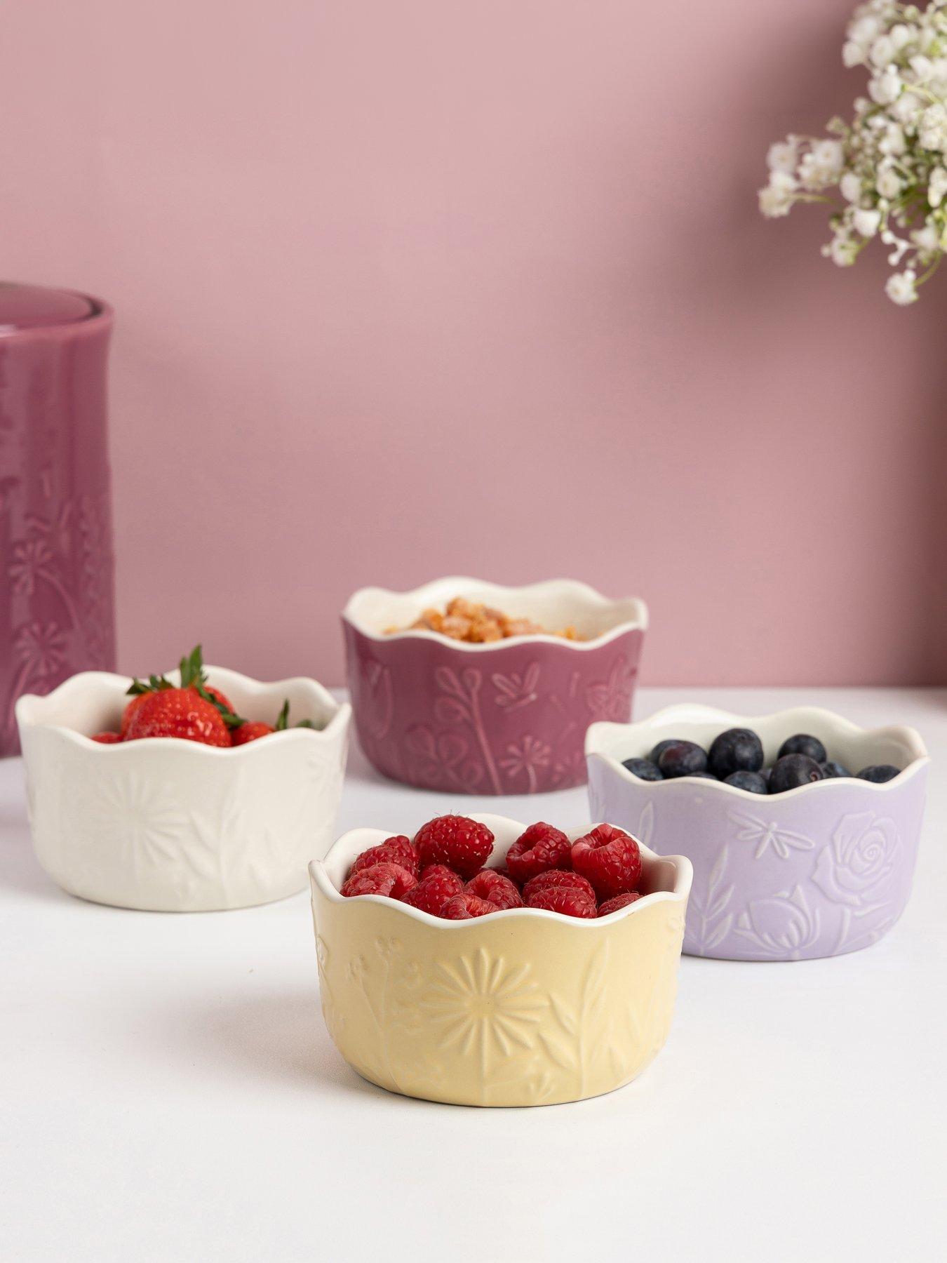 Mason Cash In The Meadow Set 4 Ramekins 10.5cm