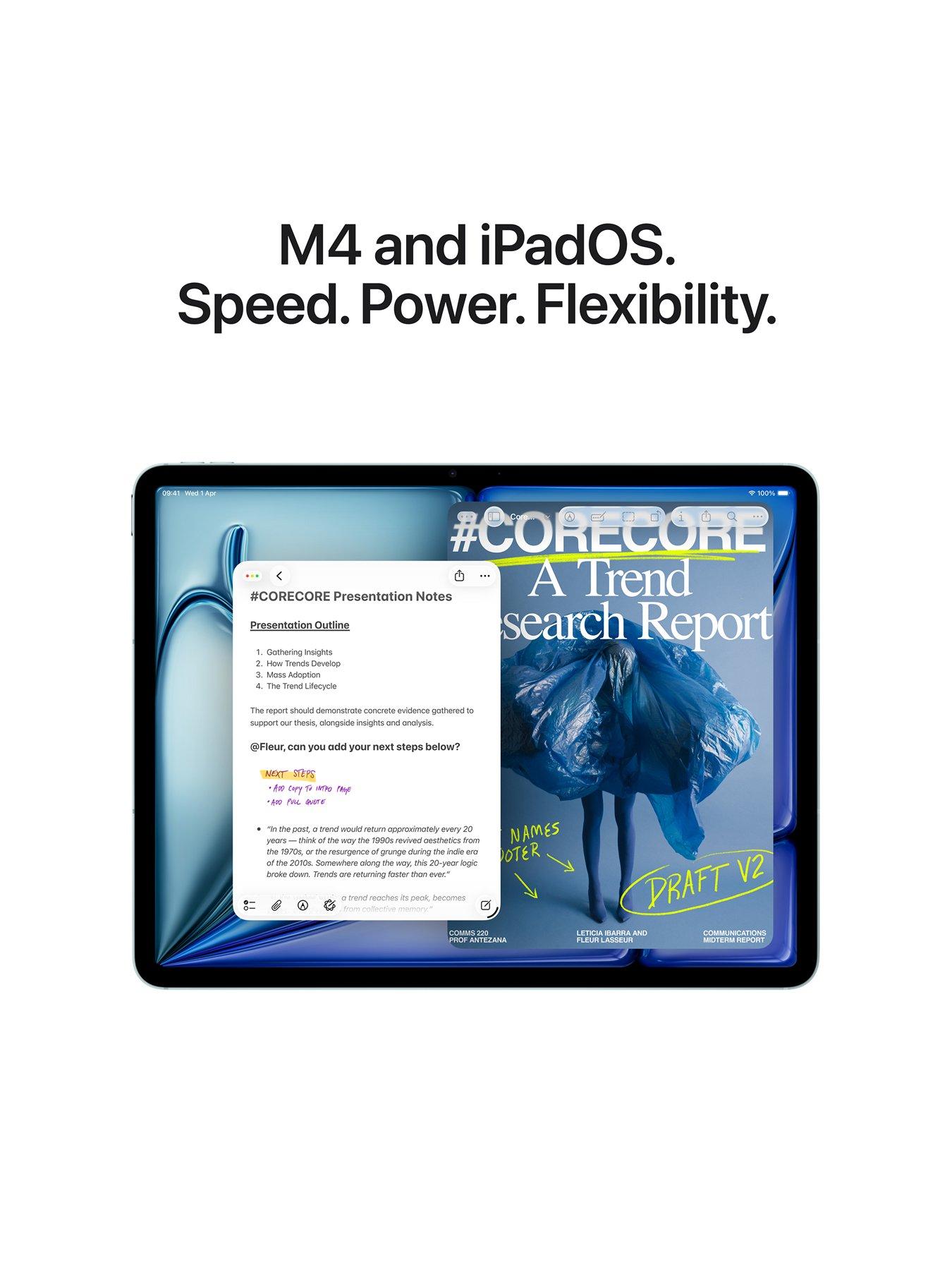 Apple iPad Air (M4, 2026) 11-inch, Wi-Fi & Cellular, 256GB - Space