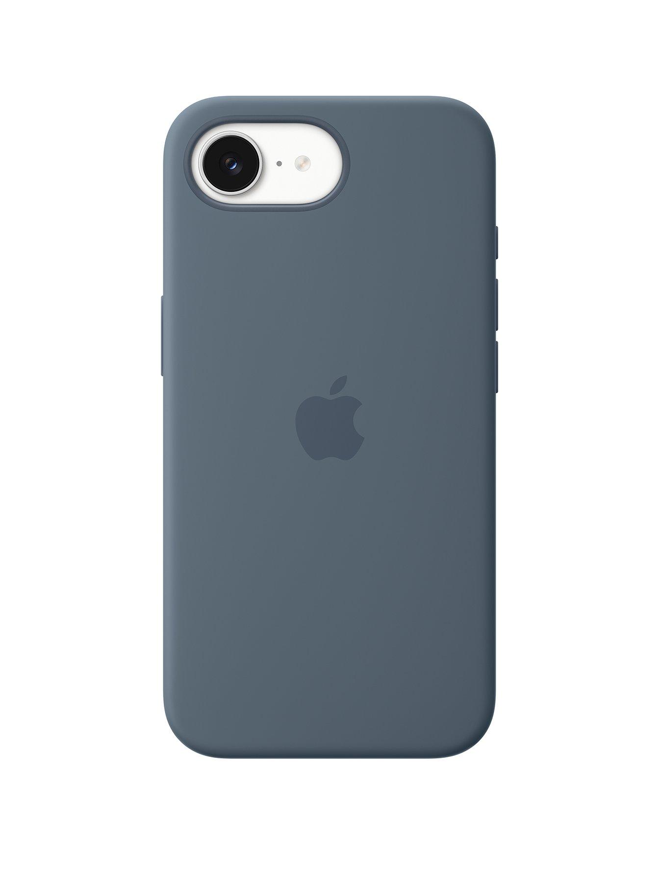 Image 1 of 2 of Apple iPhone 17e Silicone Case with MagSafe -Anchor Blue
