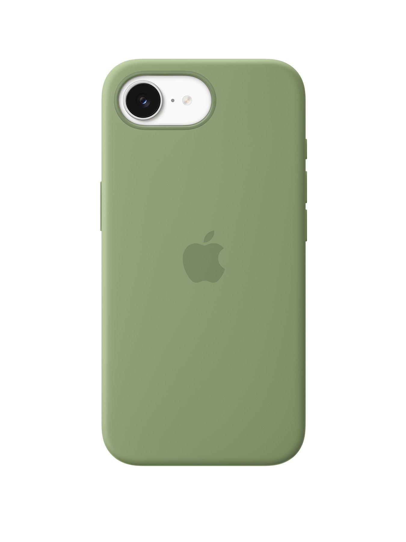 Image 1 of 2 of Apple iPhone 17e Silicone Case with MagSafe - Light Moss