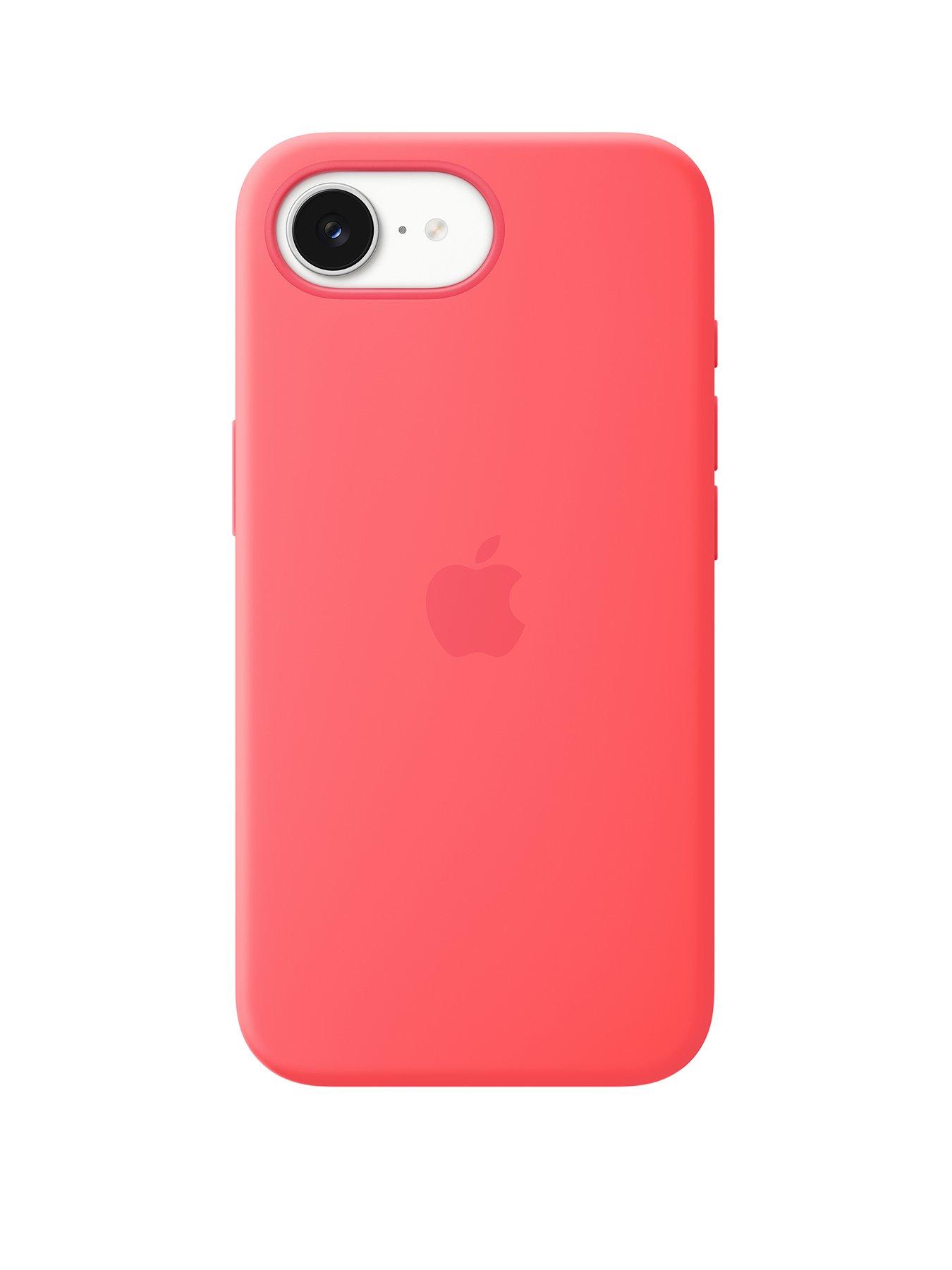 Apple iPhone 17e Silicone Case with MagSafe - Bright Guava
