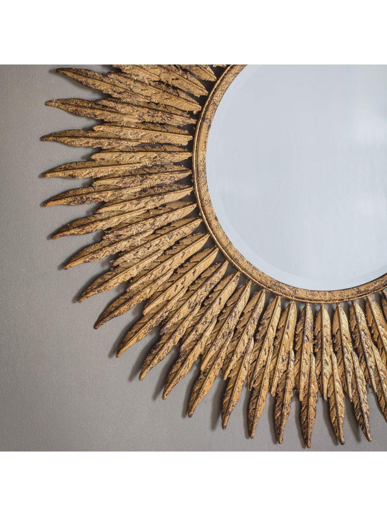 Image 3 of 4 of Gallery Direct Quill Mirror 620x15x620mm