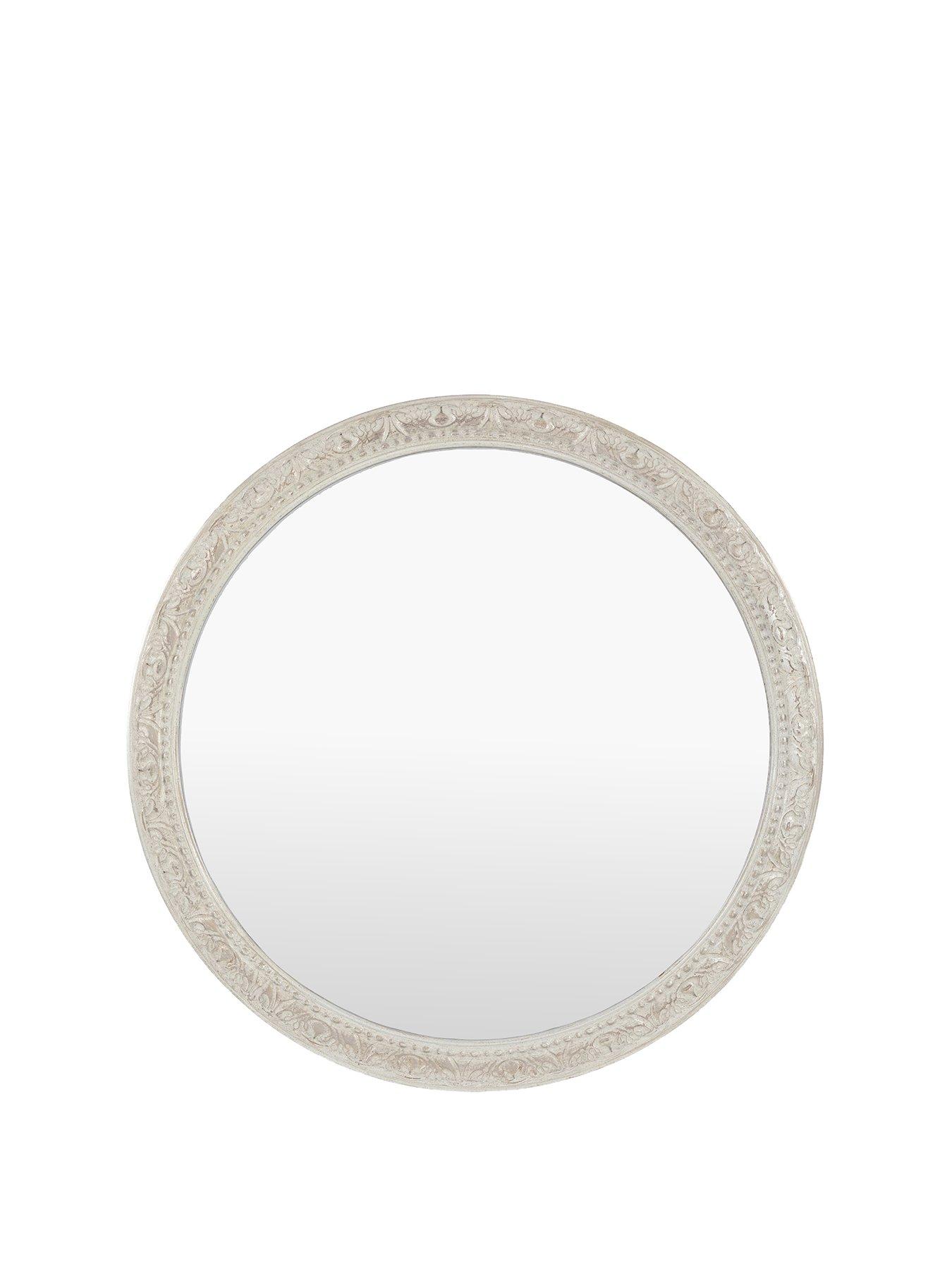 Image 2 of 4 of Gallery Direct Romana Round Mirror Grey 800x25x800mm