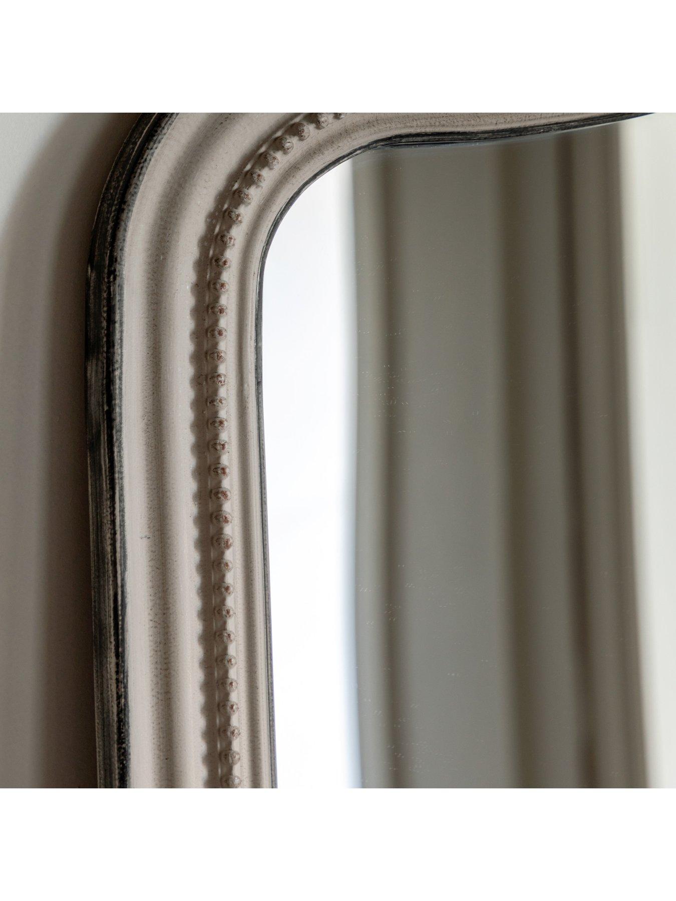 Image 3 of 4 of Gallery Direct Shoreline Arch Leaner Mirror Grey 750x25x1700mm