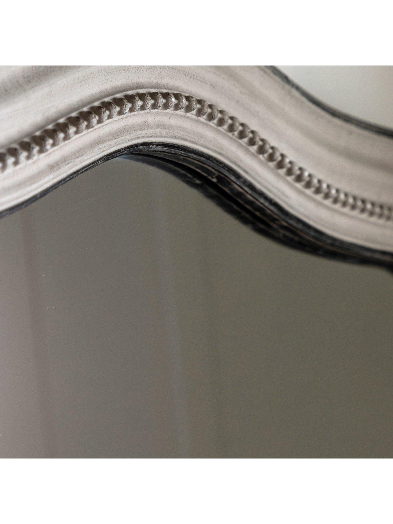 Image 4 of 4 of Gallery Direct Shoreline Arch Leaner Mirror Grey 750x25x1700mm