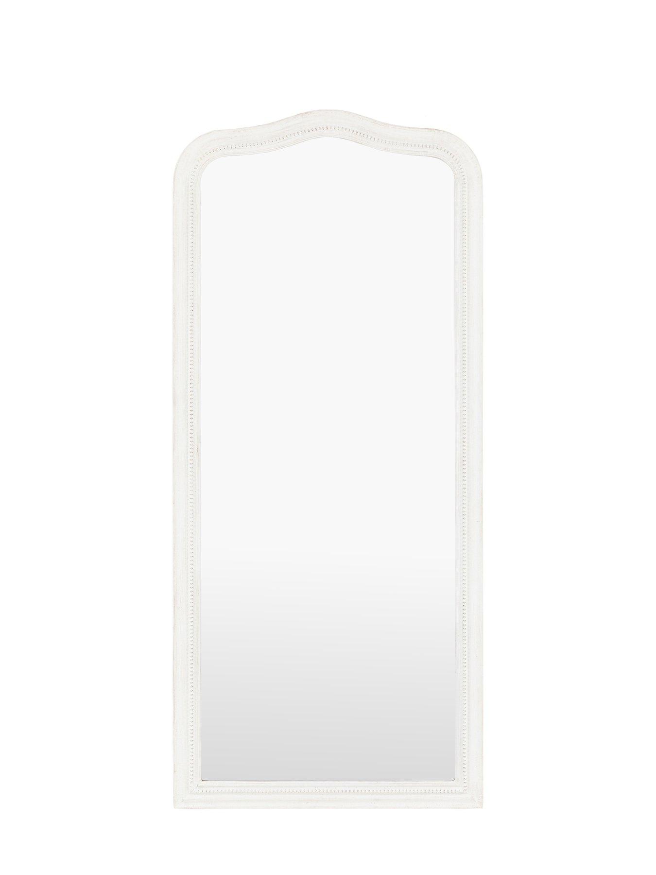 Gallery Direct Shoreline Arch Leaner Mirror White 750x25x1700mm