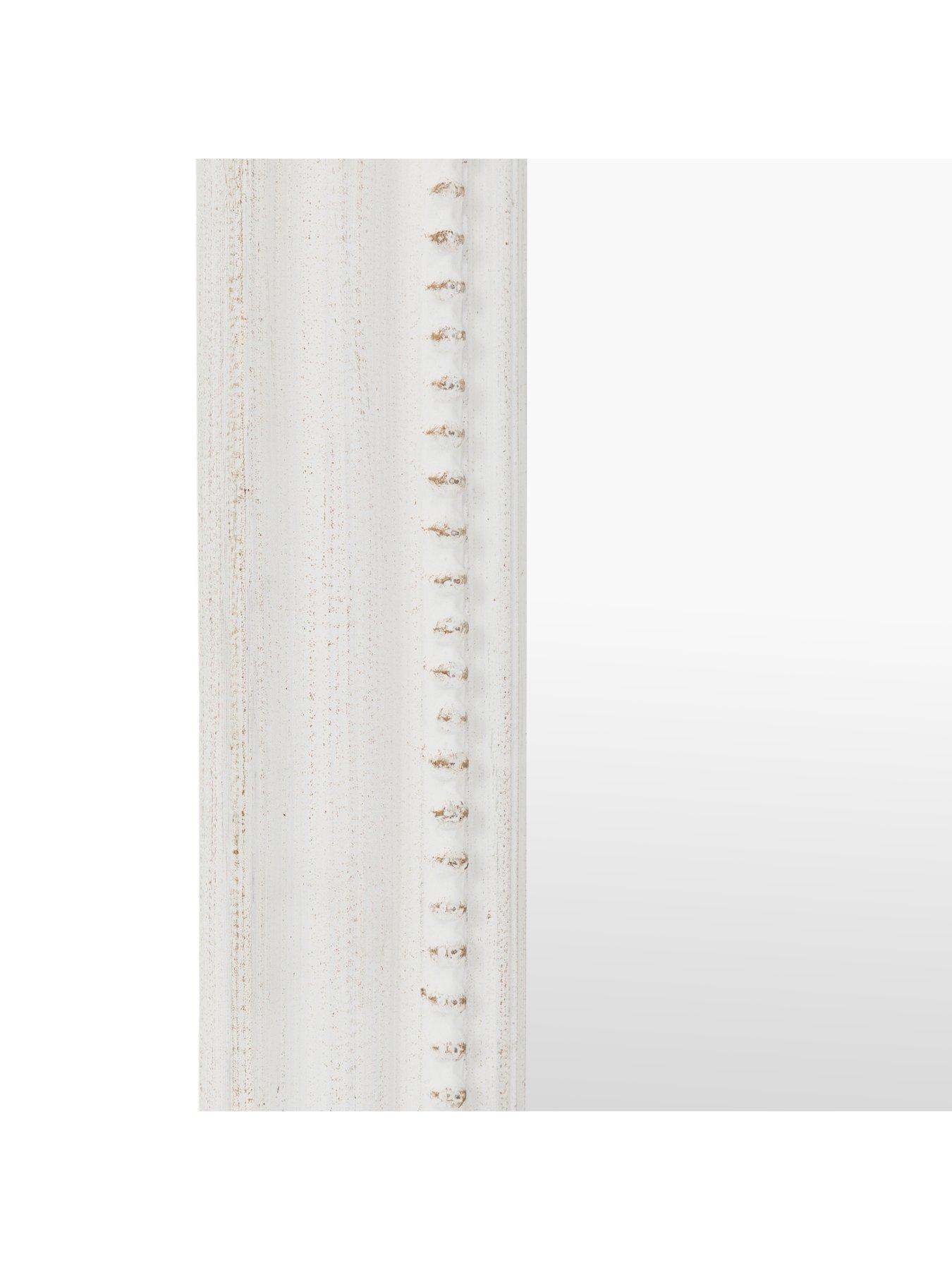 Image 4 of 4 of Gallery Direct Shoreline Overmantle Mirror White 1050x50x900mm