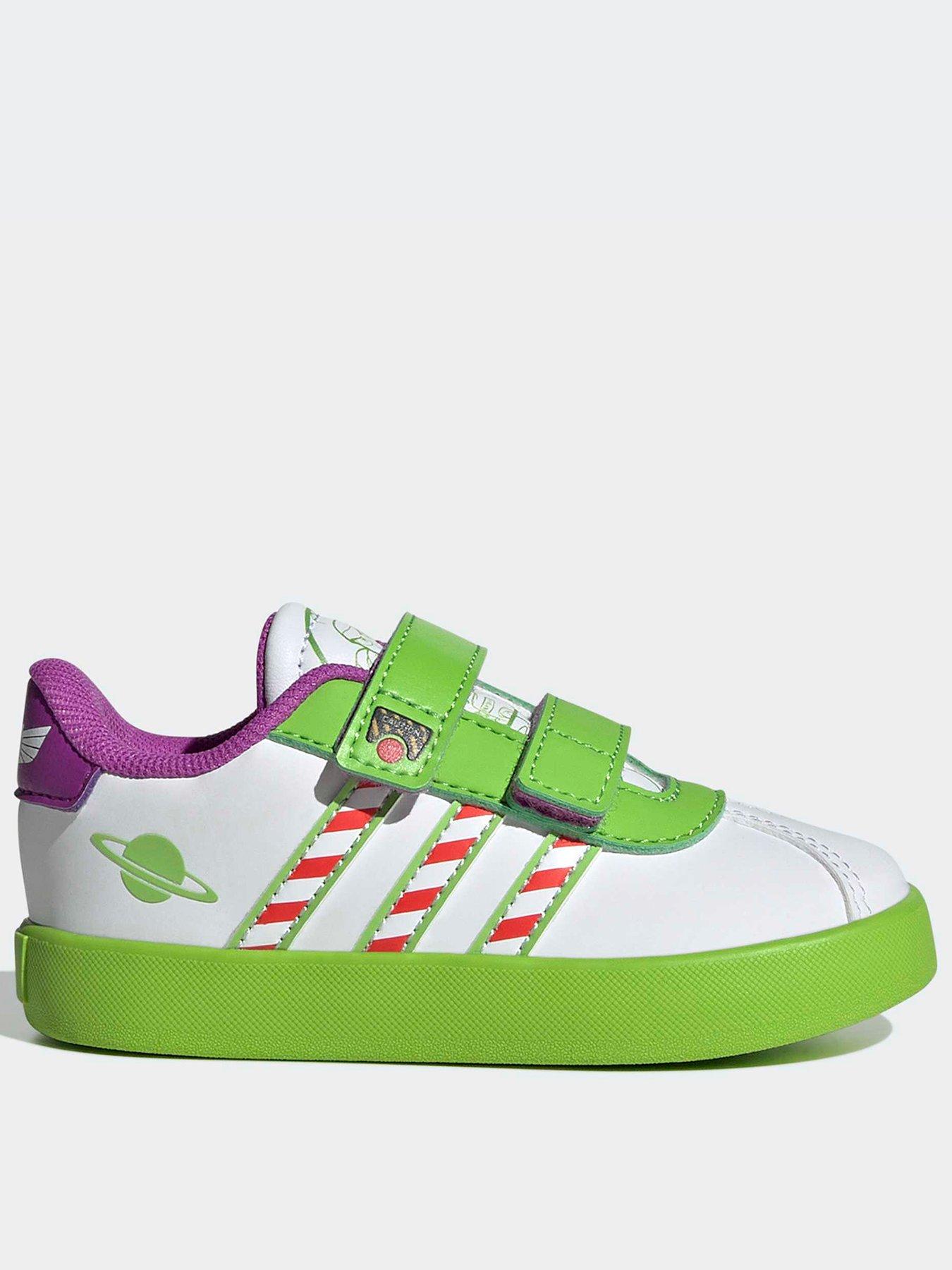 adidas Sportswear Infant Unisex Vl Court Buzz Lightyear Trainers - White