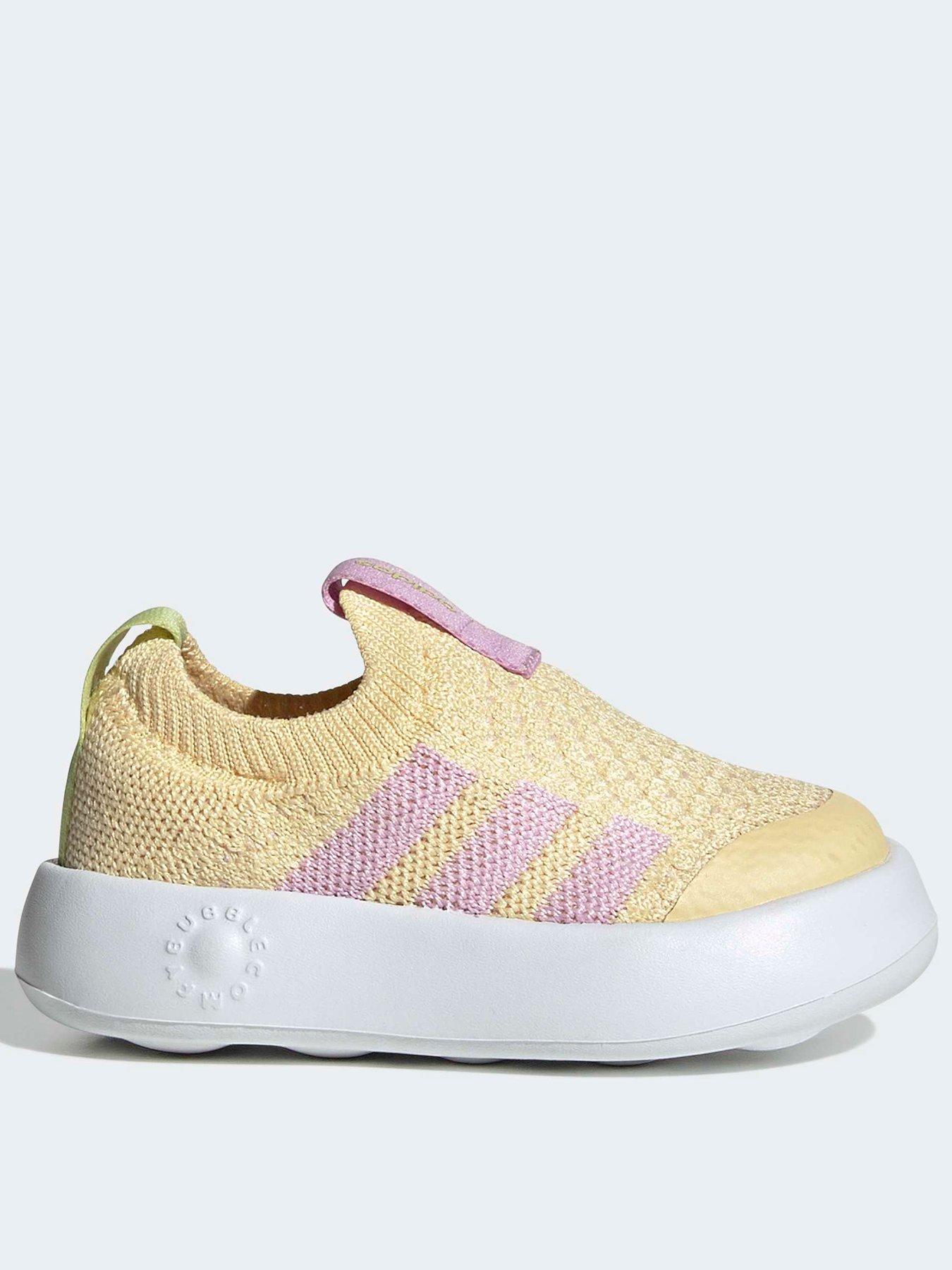 adidas Sportswear Infant Unisex Bubblecomfy, Orange Tint, Size 5 Younger