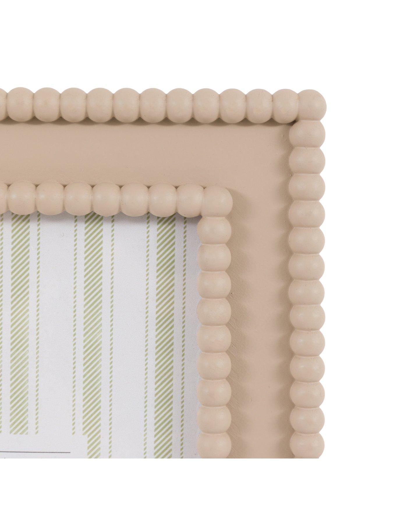 Image 3 of 4 of Gallery Direct 5x7 Beaded Photo Frame Mocha