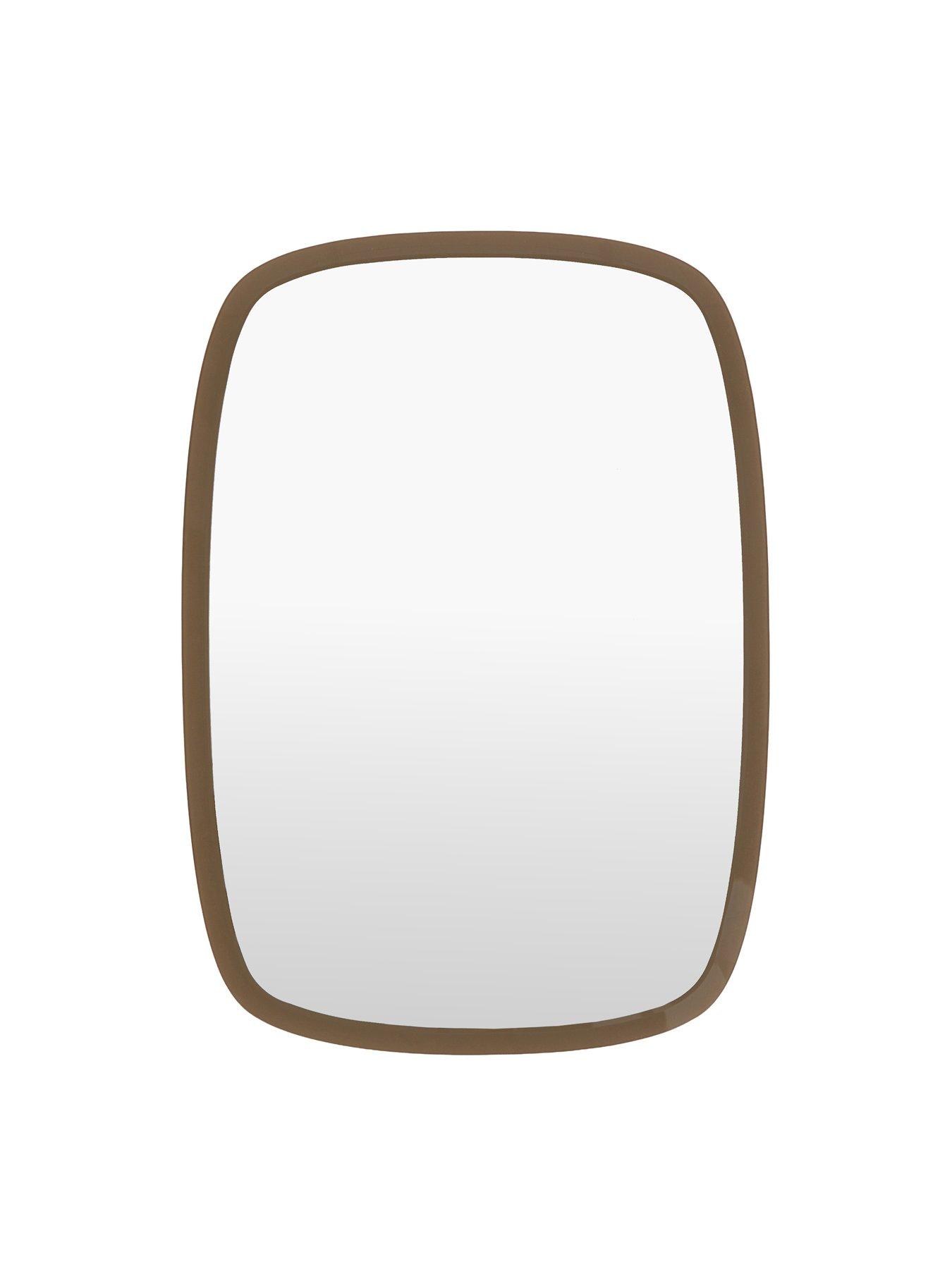 Gallery Bistro Capsule Mirror Chocolate 500x23x700mm