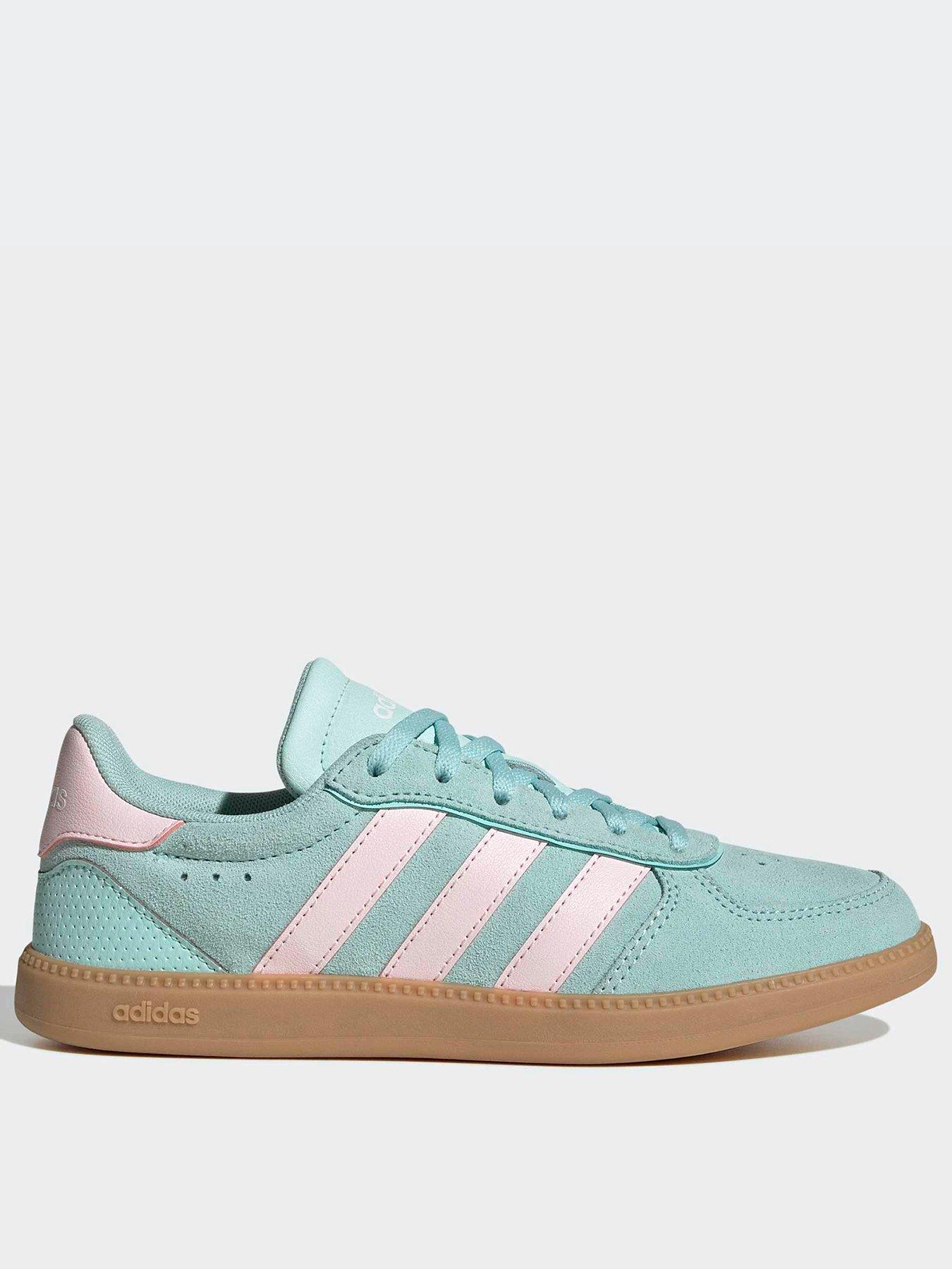Adidas Sportswear Junior Girls Breaknet Sleek Trainers - Turquoise