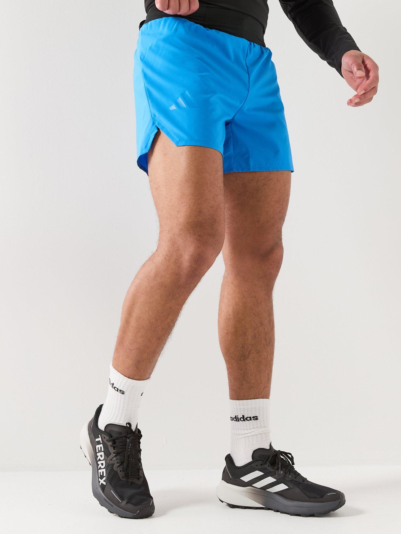 Image 2 of 5 of adidas Terrex Mens Trail Running Xpr 7Inch Shorts - Blue