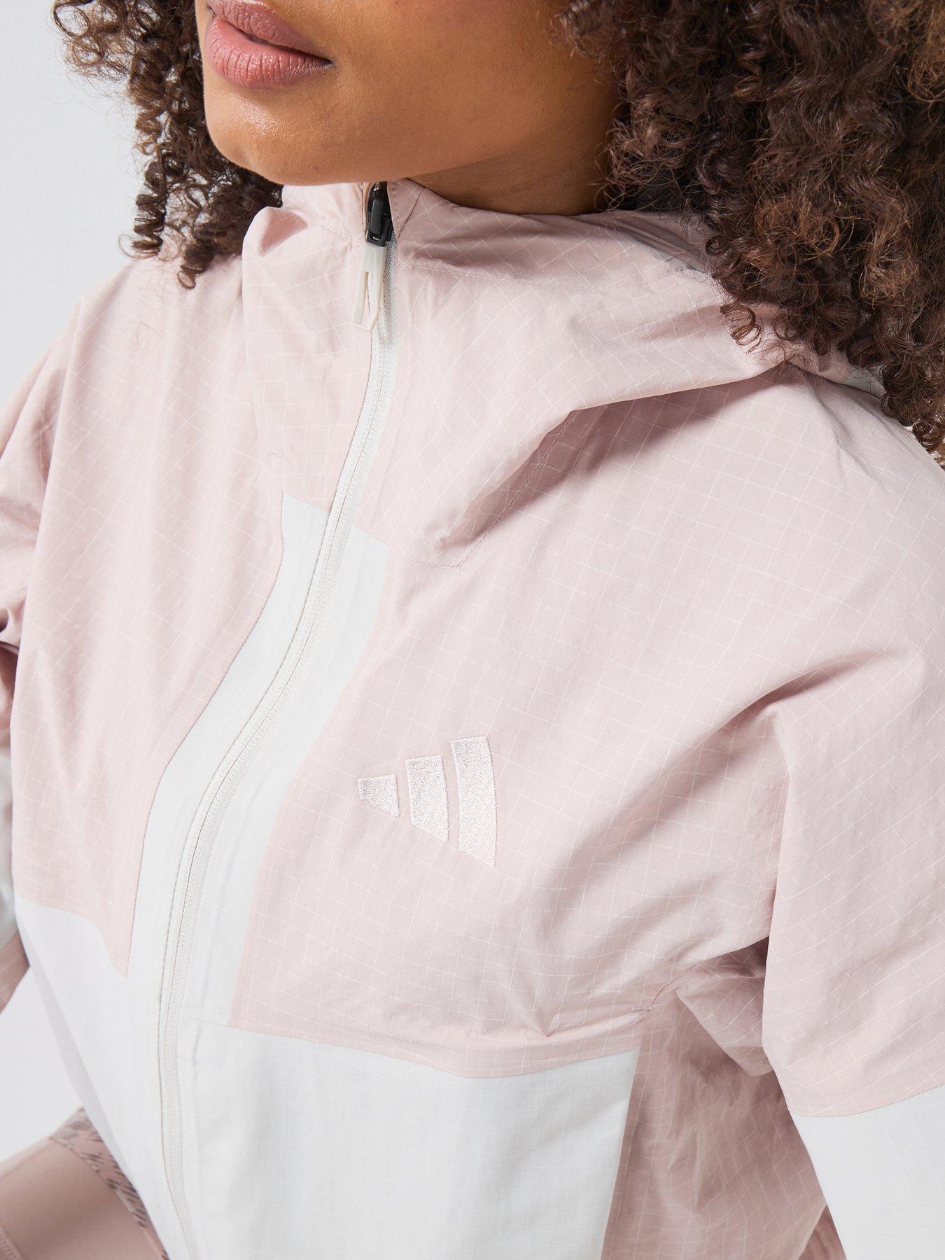 Image 5 of 6 of adidas Terrex Womens Xpl 2L Rain Jacket - Pink