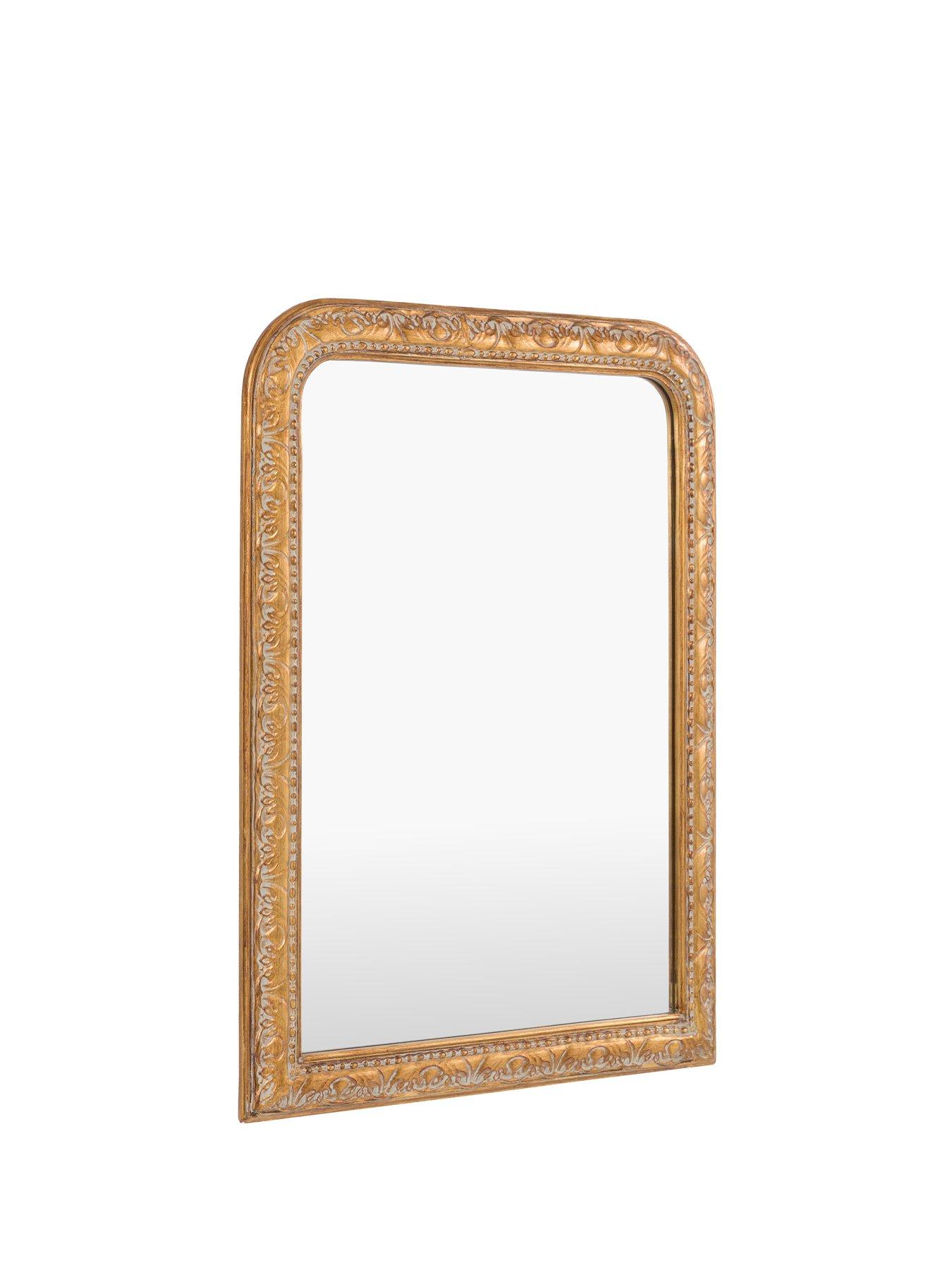 Image 3 of 5 of Gallery Direct Romana Arch Mirror Gold 600x25x800mm
