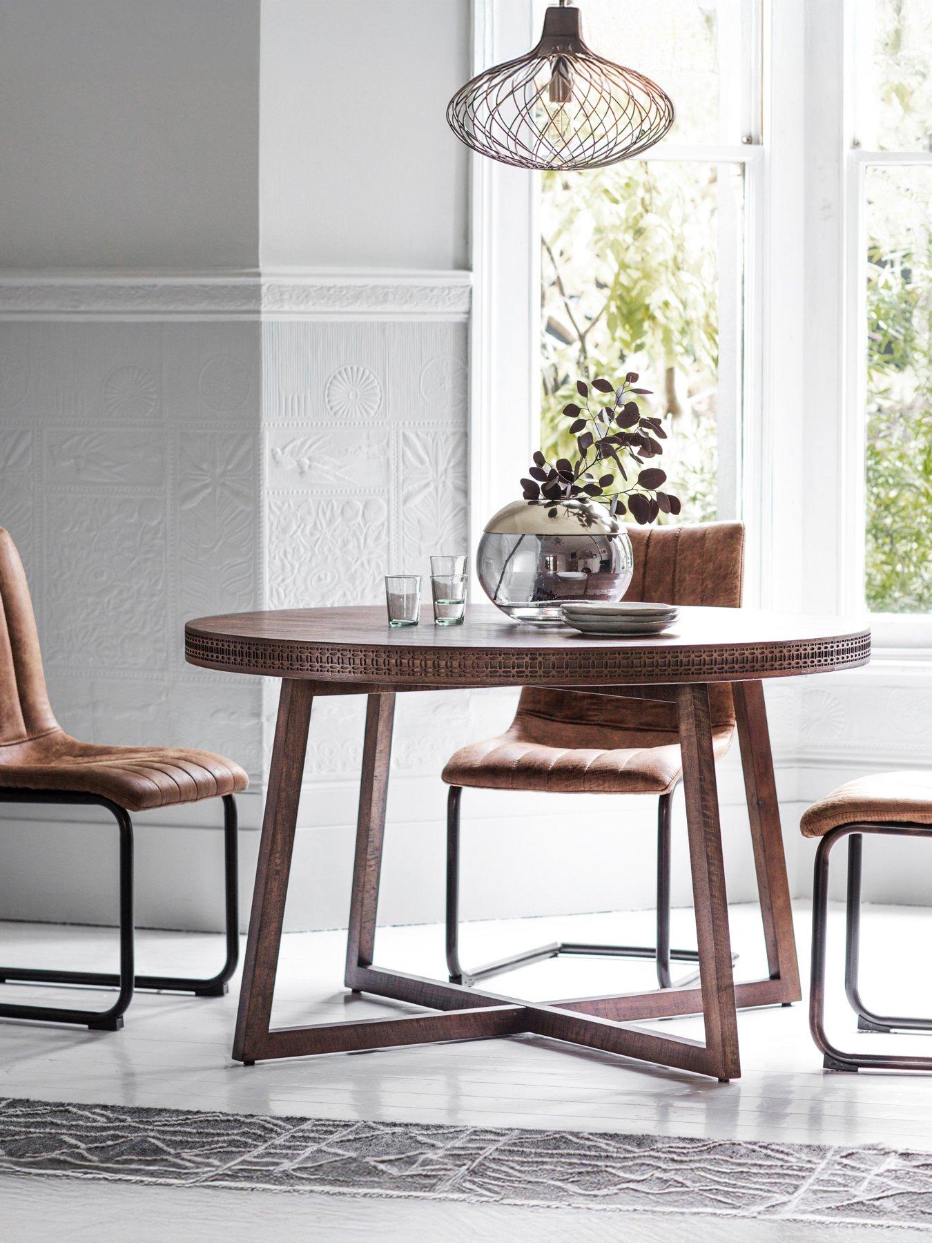 Gallery Direct Boho Retreat Round Dining Table