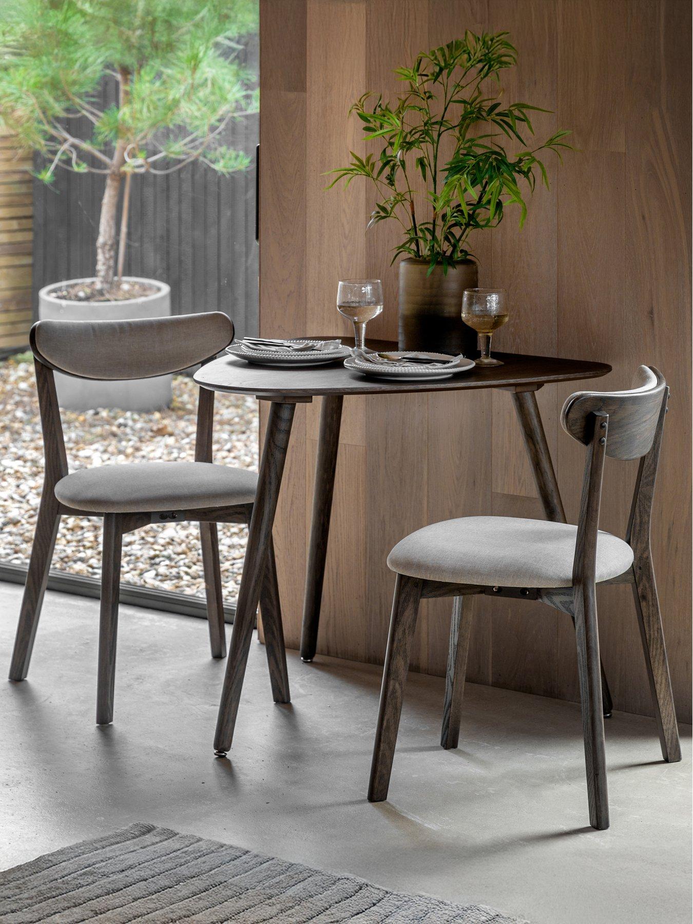 Gallery Direct Hatfield Dining Table Smoked