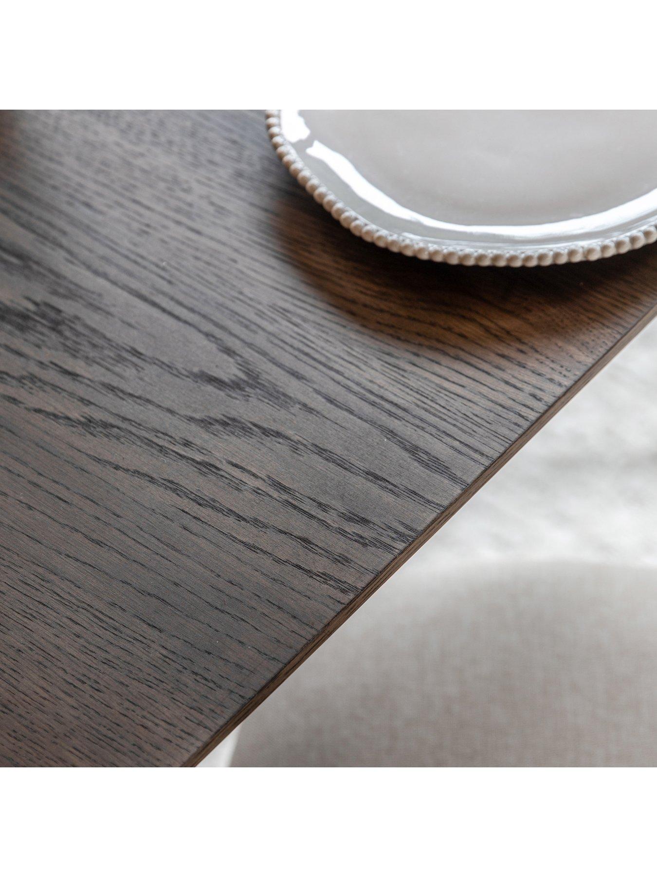 Image 3 of 6 of Gallery Direct Hatfield Square Dining Table Smoked