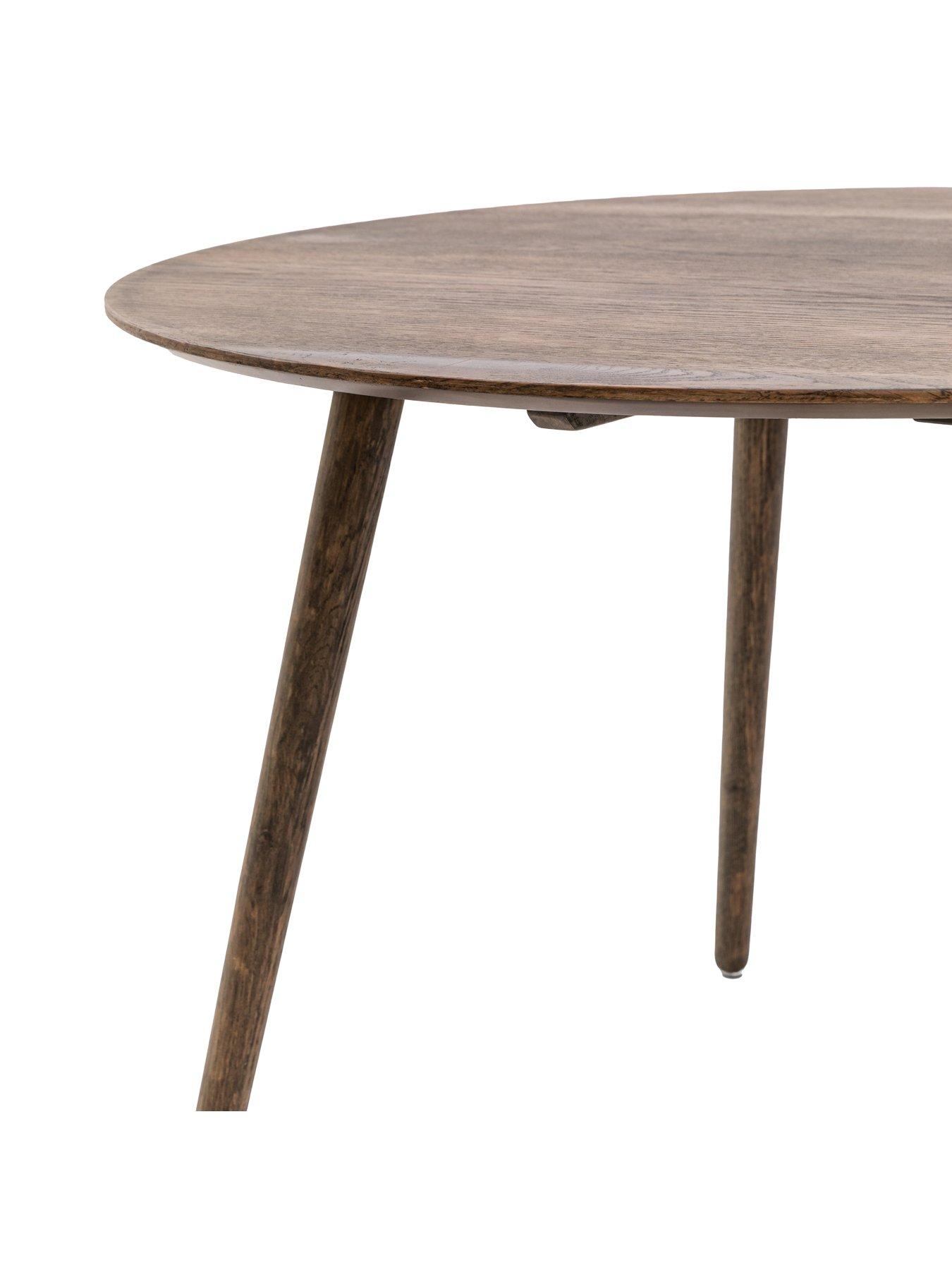 Image 6 of 6 of Gallery Direct Hatfield Round Dining Table Smoked