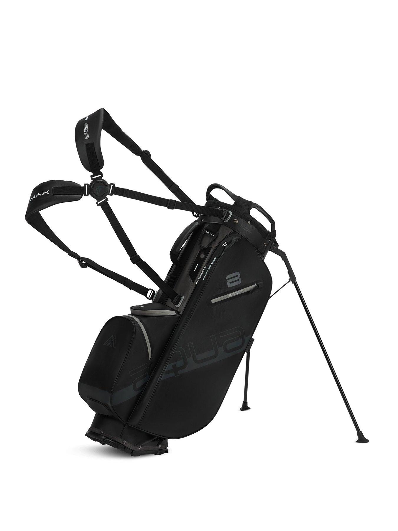 Big Max Aqua Eight H stand golf bag black charcoal