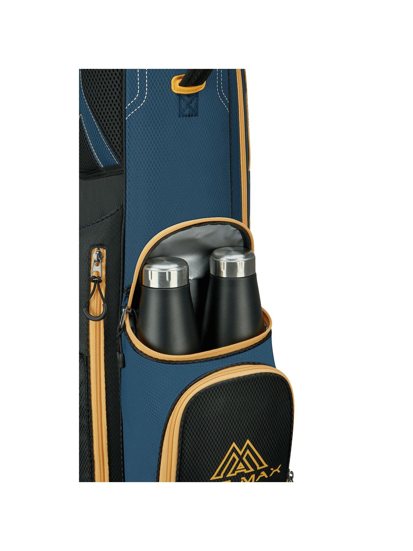 Image 5 of 7 of Big Max Heaven six G 6.5" stand golf bag navy black ray flower