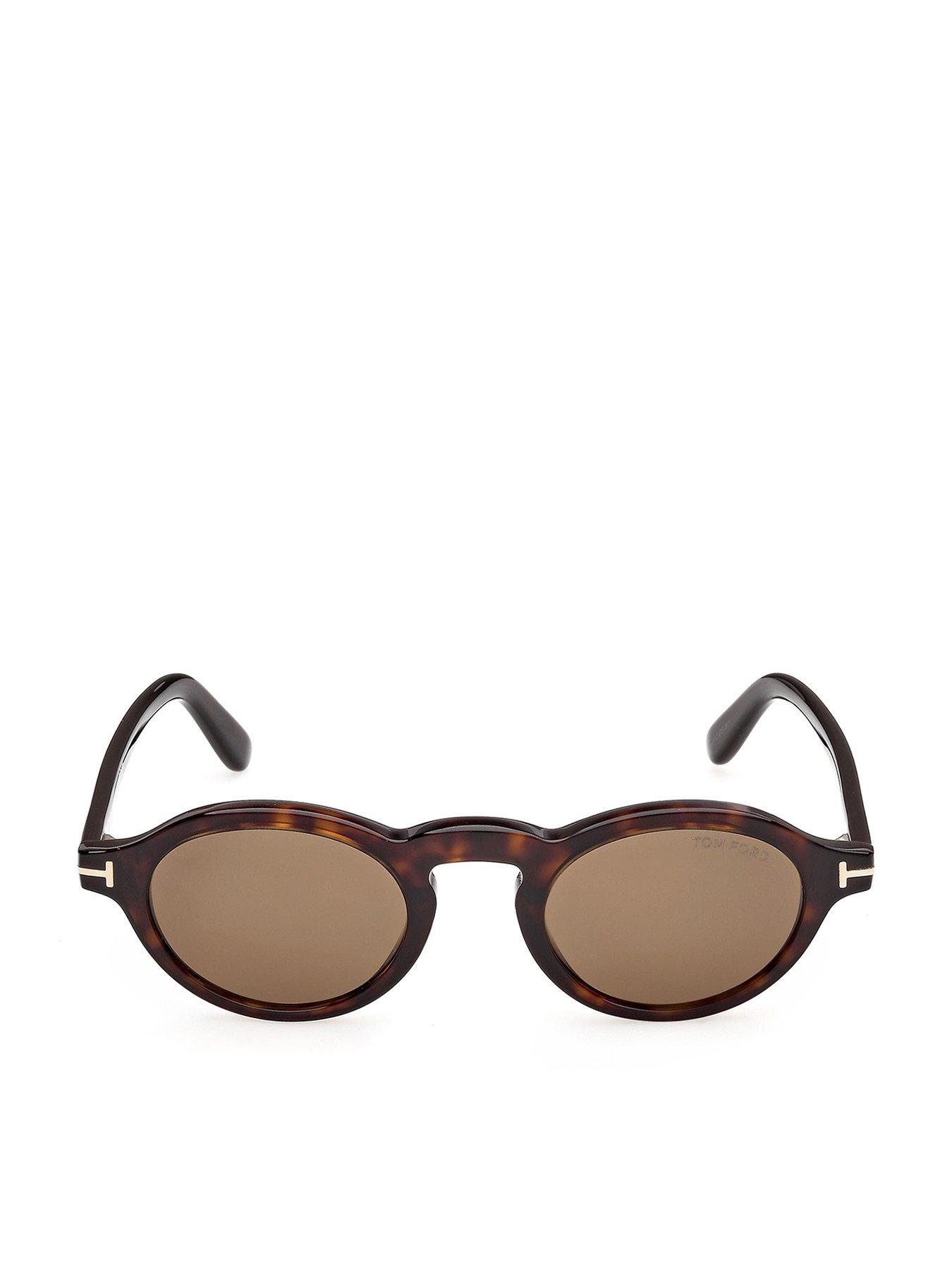 Image 2 of 7 of Tom Ford Aristotele Oval Sunglasses