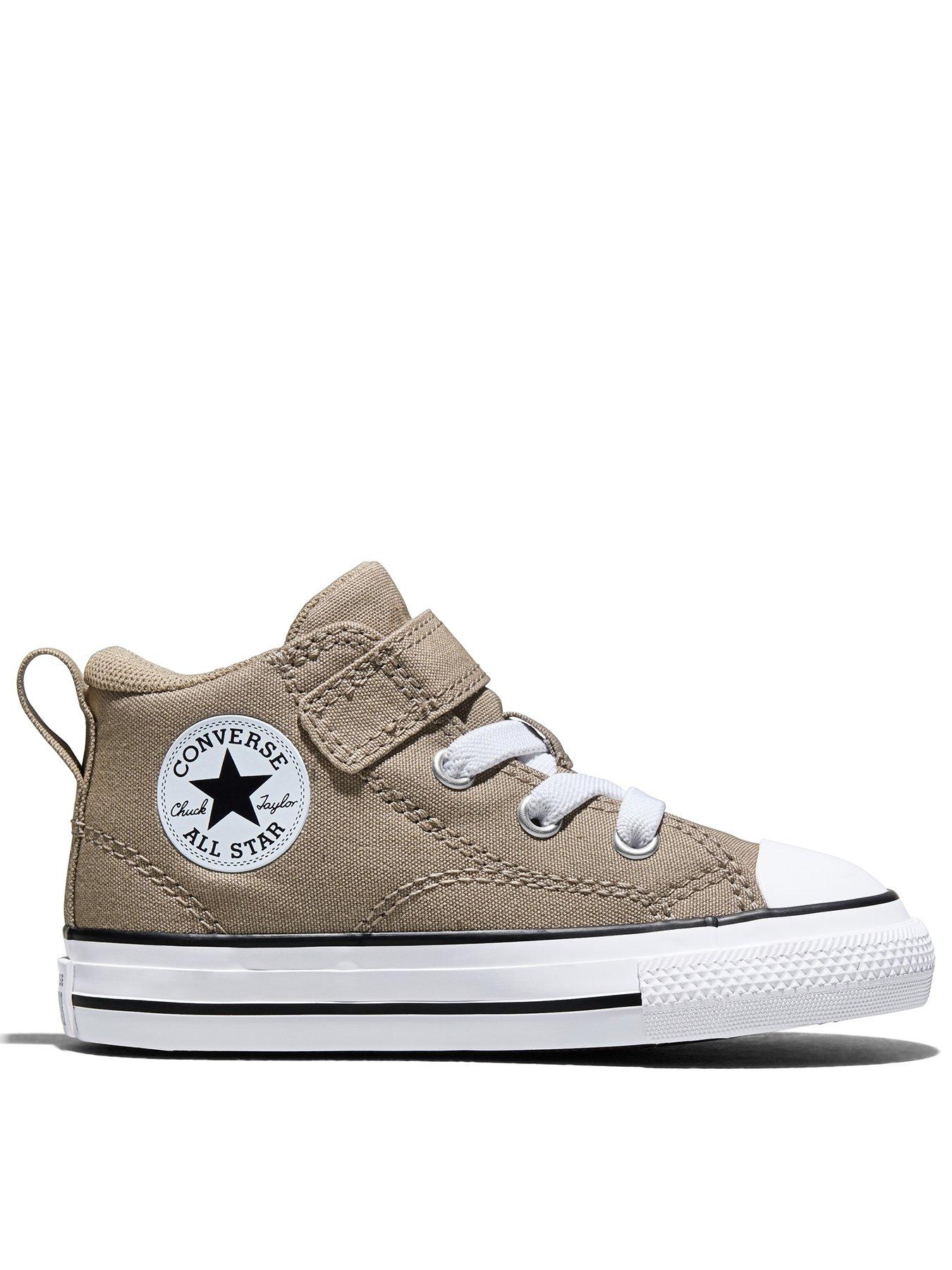 Converse Kids Chuck Taylor All Star Malden Street 1V Mid, Brown, Size 10 Younger