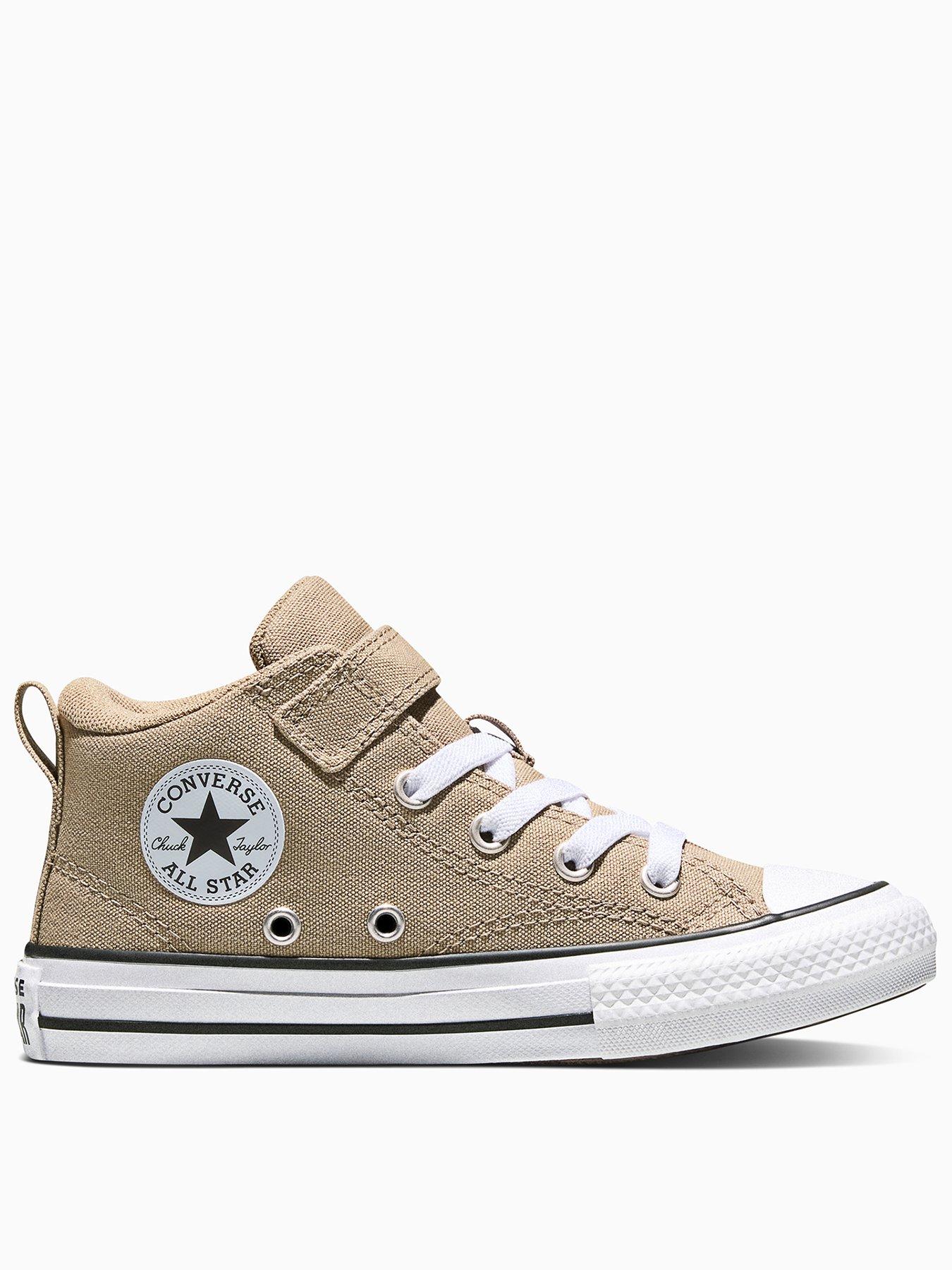 Converse Kids Chuck Taylor All Star Malden Street 1V Mid, Brown, Size 13.5 Younger