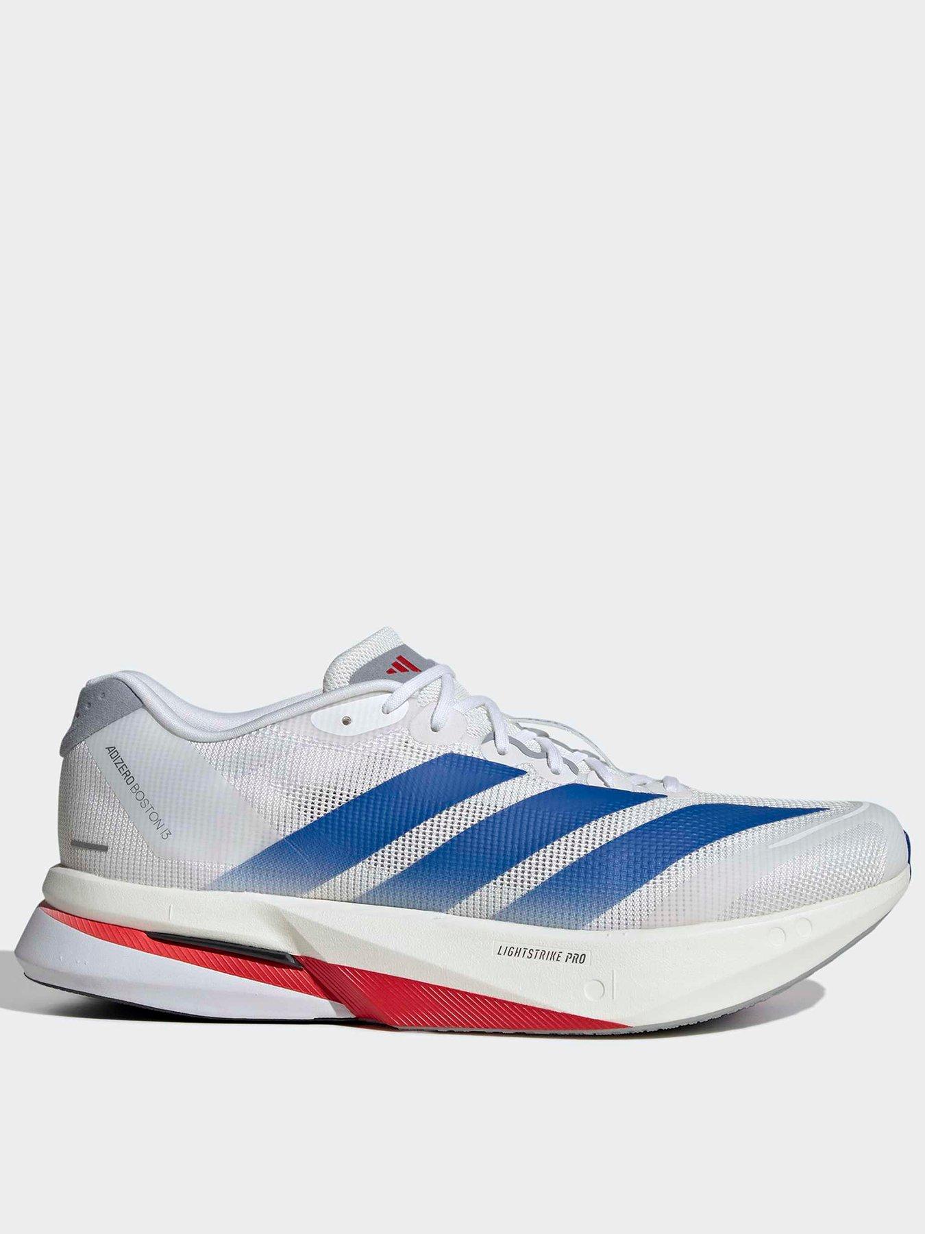adidas Mens Running Adizero Boston 13 Trainers - White