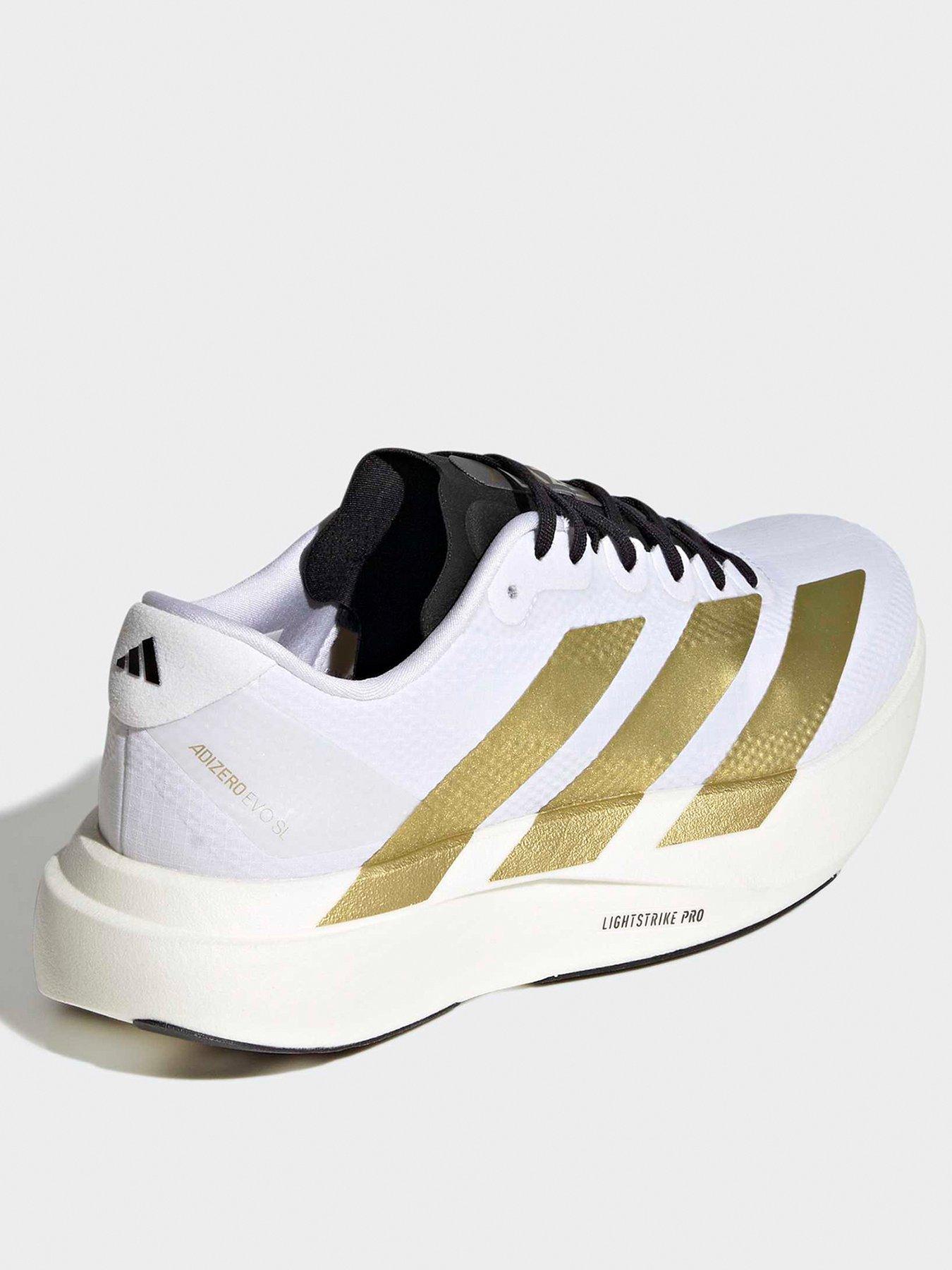 adidas Mens Running Adizero Evo Sl Woven Trainers - White | Very