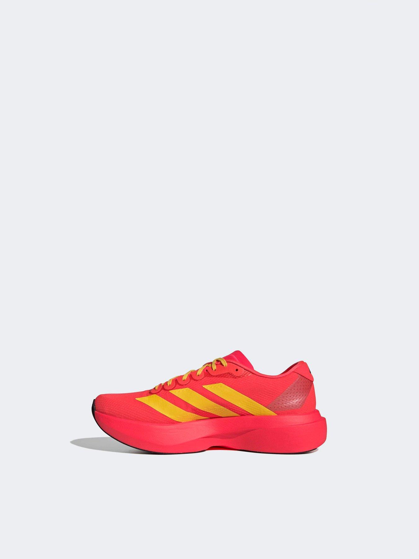 adidas Mens Running Adizero Evo Sl Woven Trainers- Red | Very