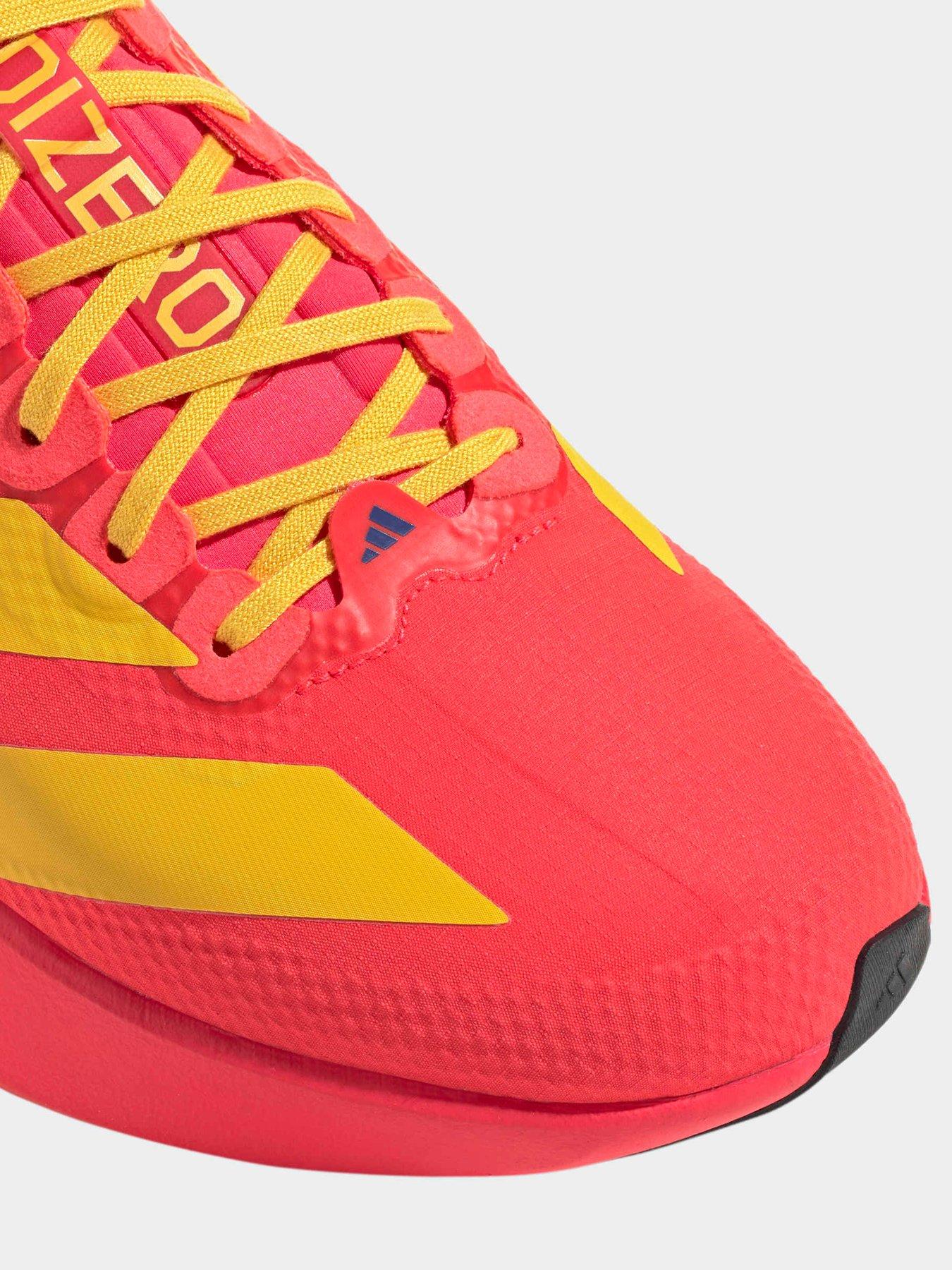 adidas Mens Running Adizero Evo Sl Woven Trainers- Red | Very