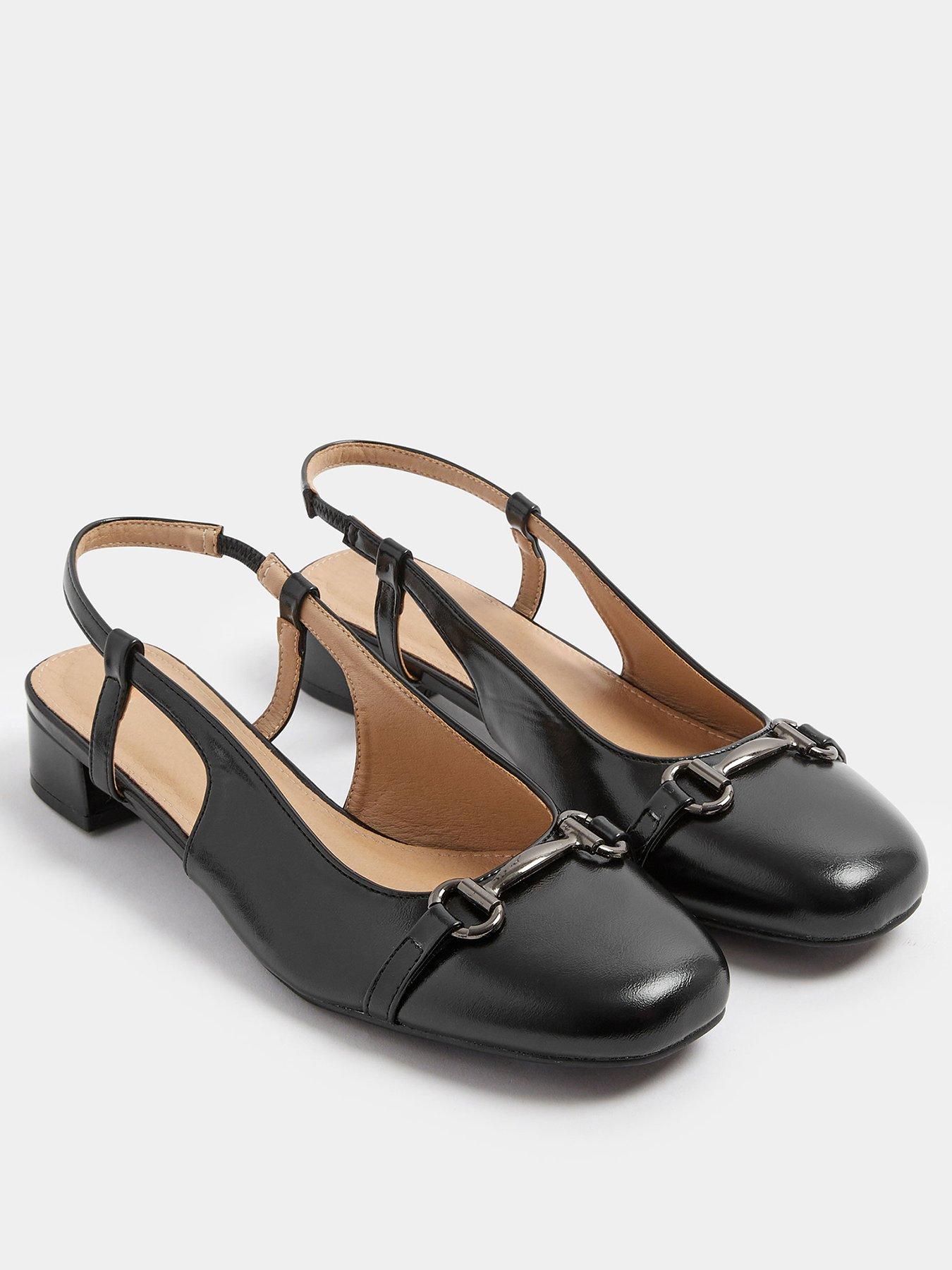 Image 2 of 4 of Long Tall Sally Tall Snaffle Trim Square Toe Block Heel