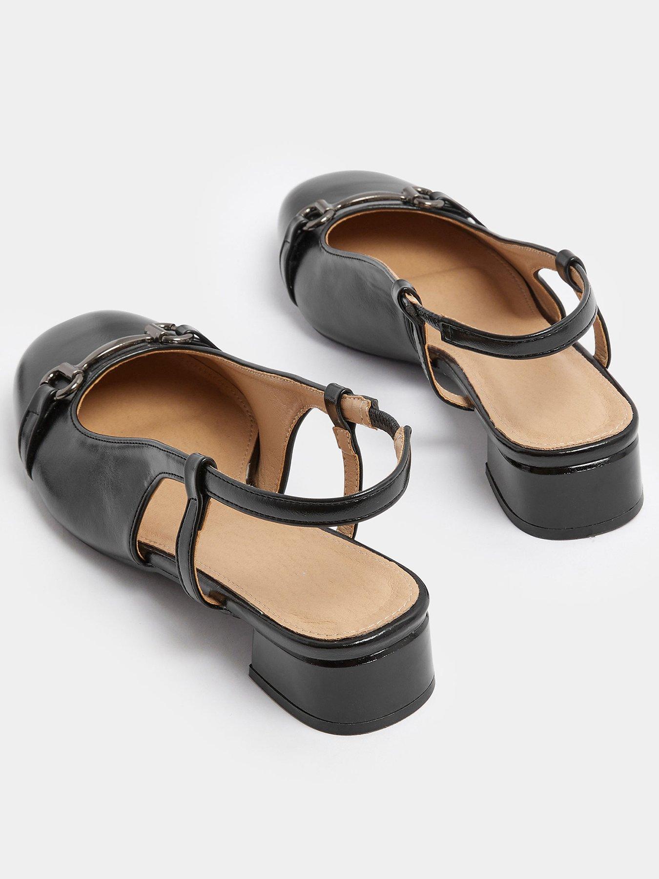 Image 3 of 4 of Long Tall Sally Tall Snaffle Trim Square Toe Block Heel